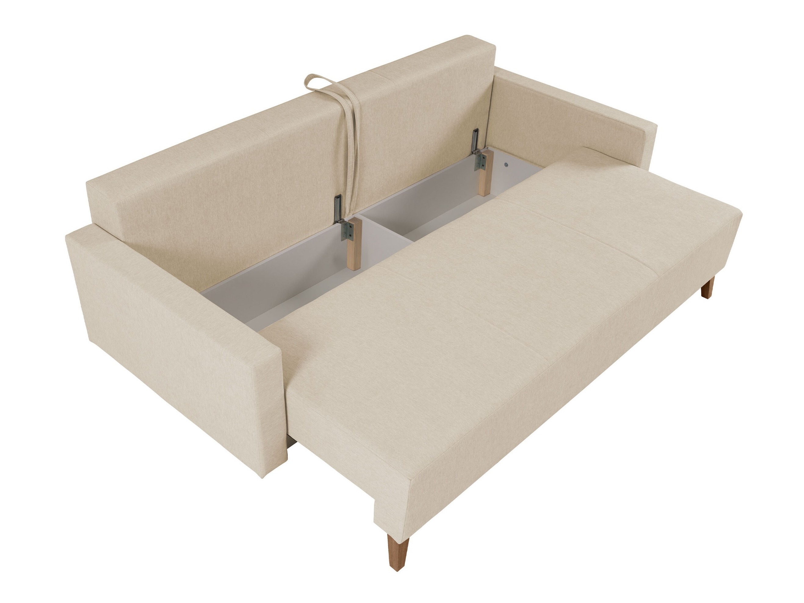 Sovesofa Delbene 129 (Verita 53 + Mørk San Remo eg)