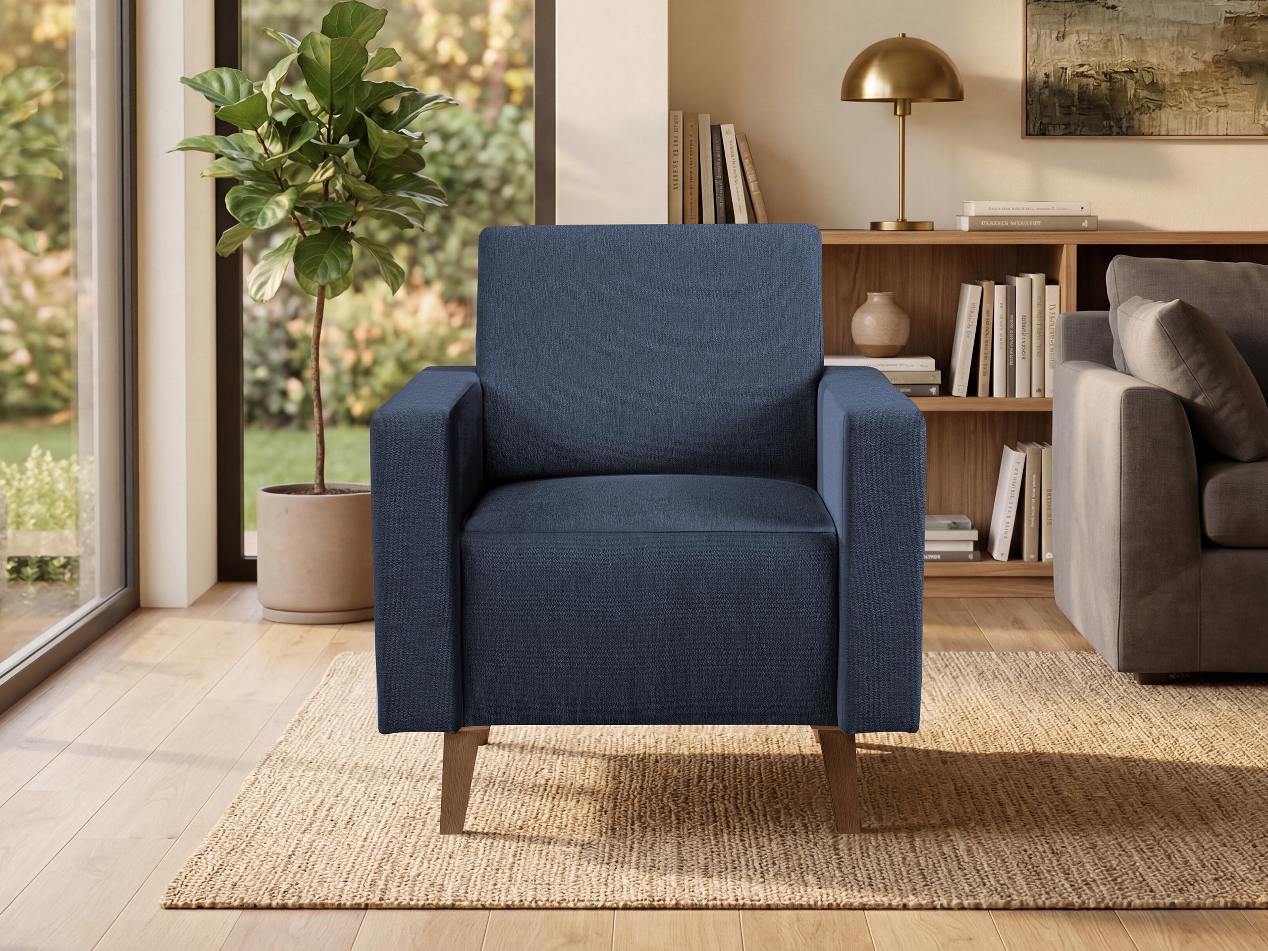 Lænestol Delbene 131 (Verita 76 + Mørk San Remo eg)