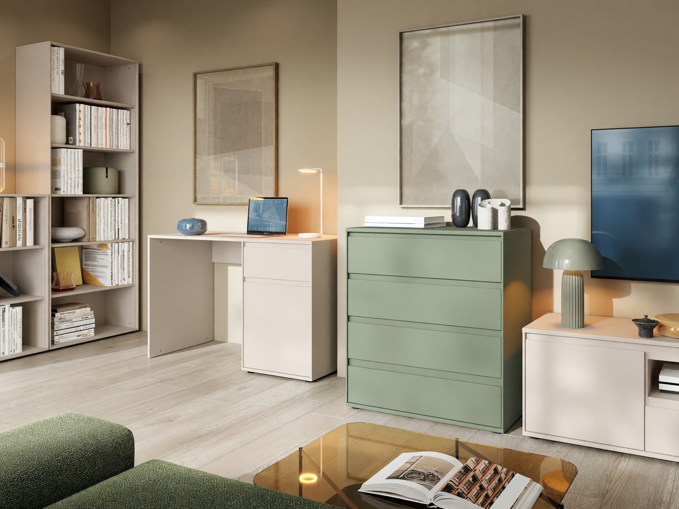 Skrivebord Torfiou 110 (Kashmir)