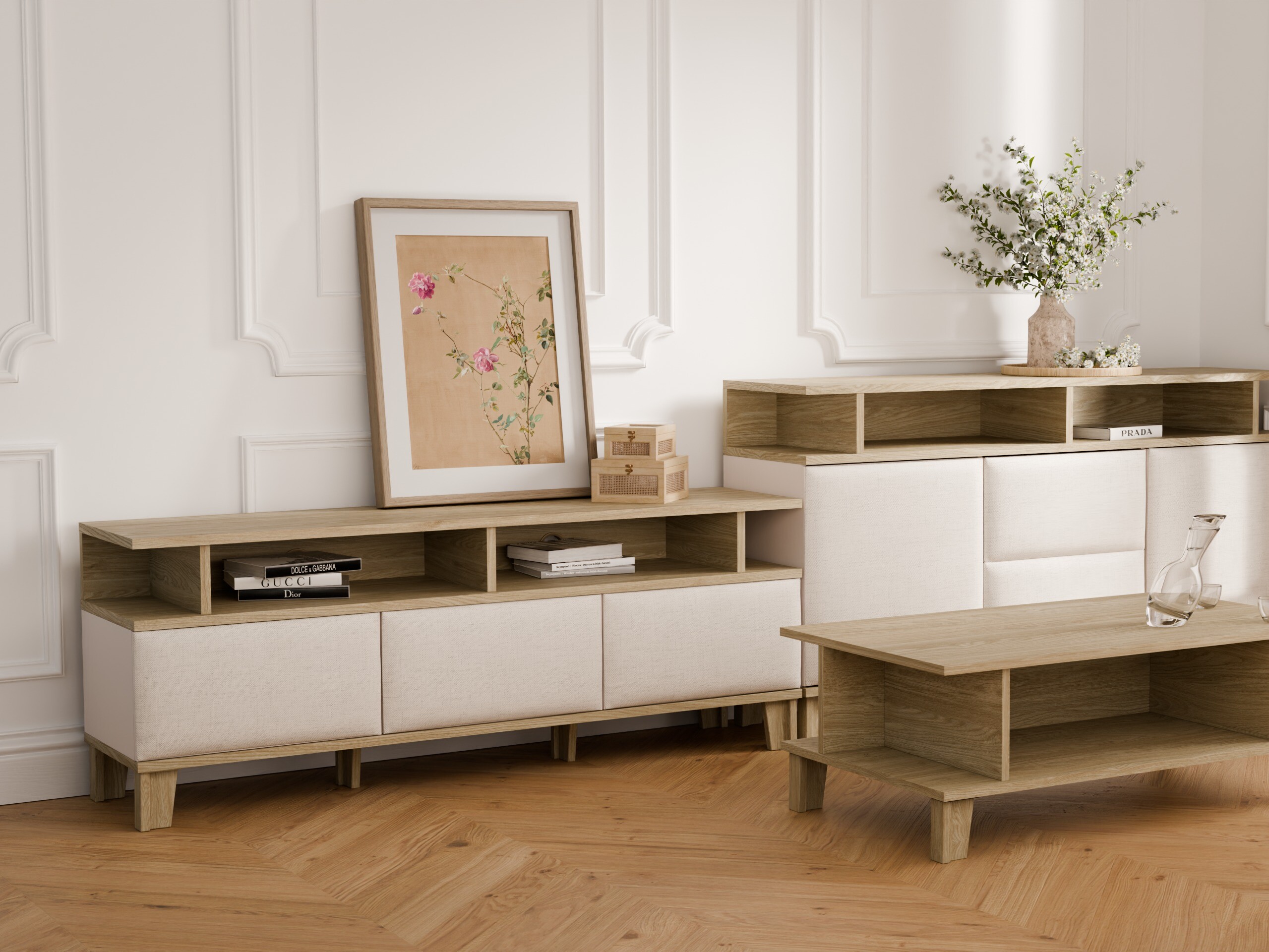 TV-bord Evarveru 101 (Moly 02)