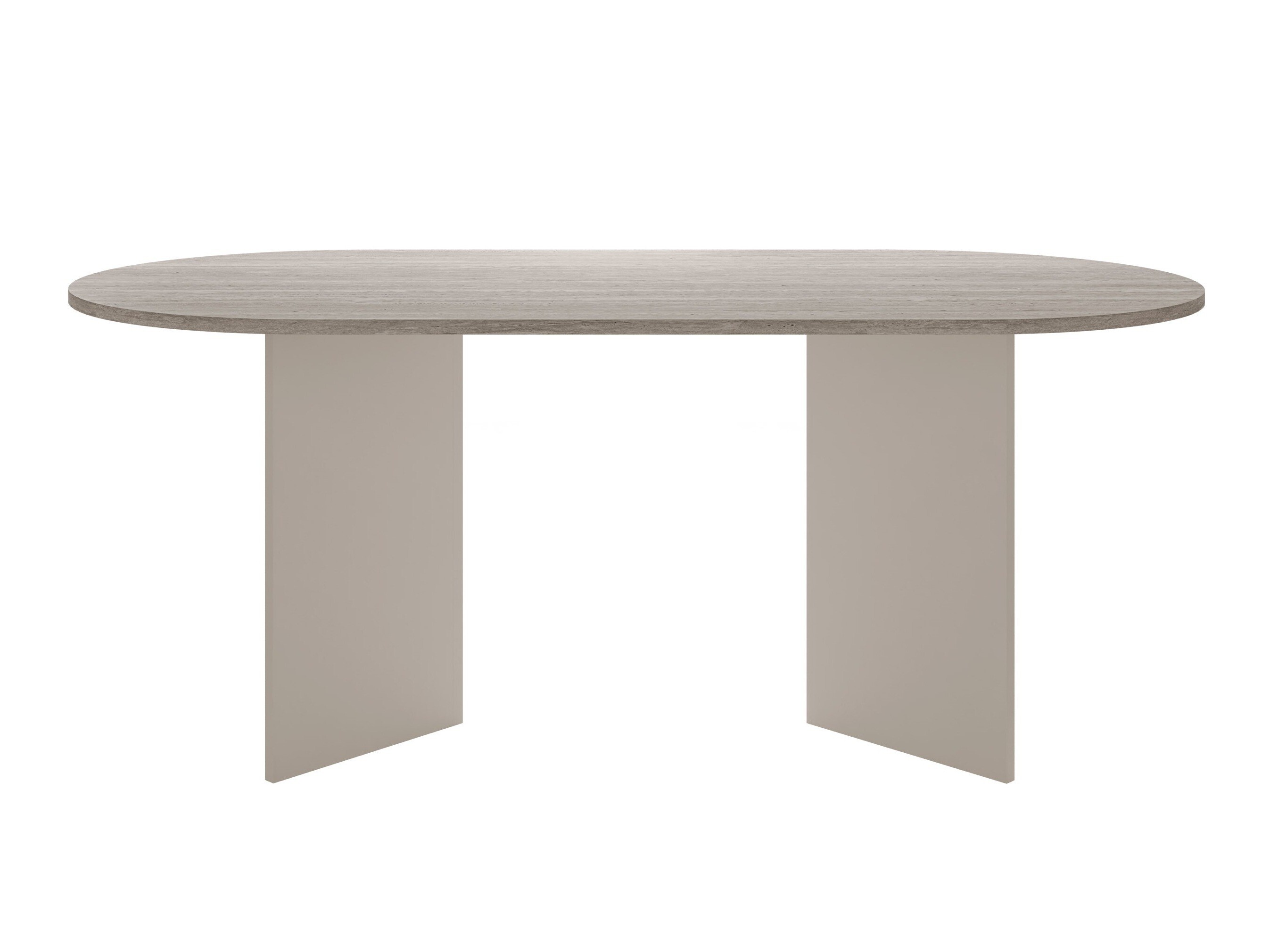 Bord Comfivo Fungus (Lys Travertine + Beige)