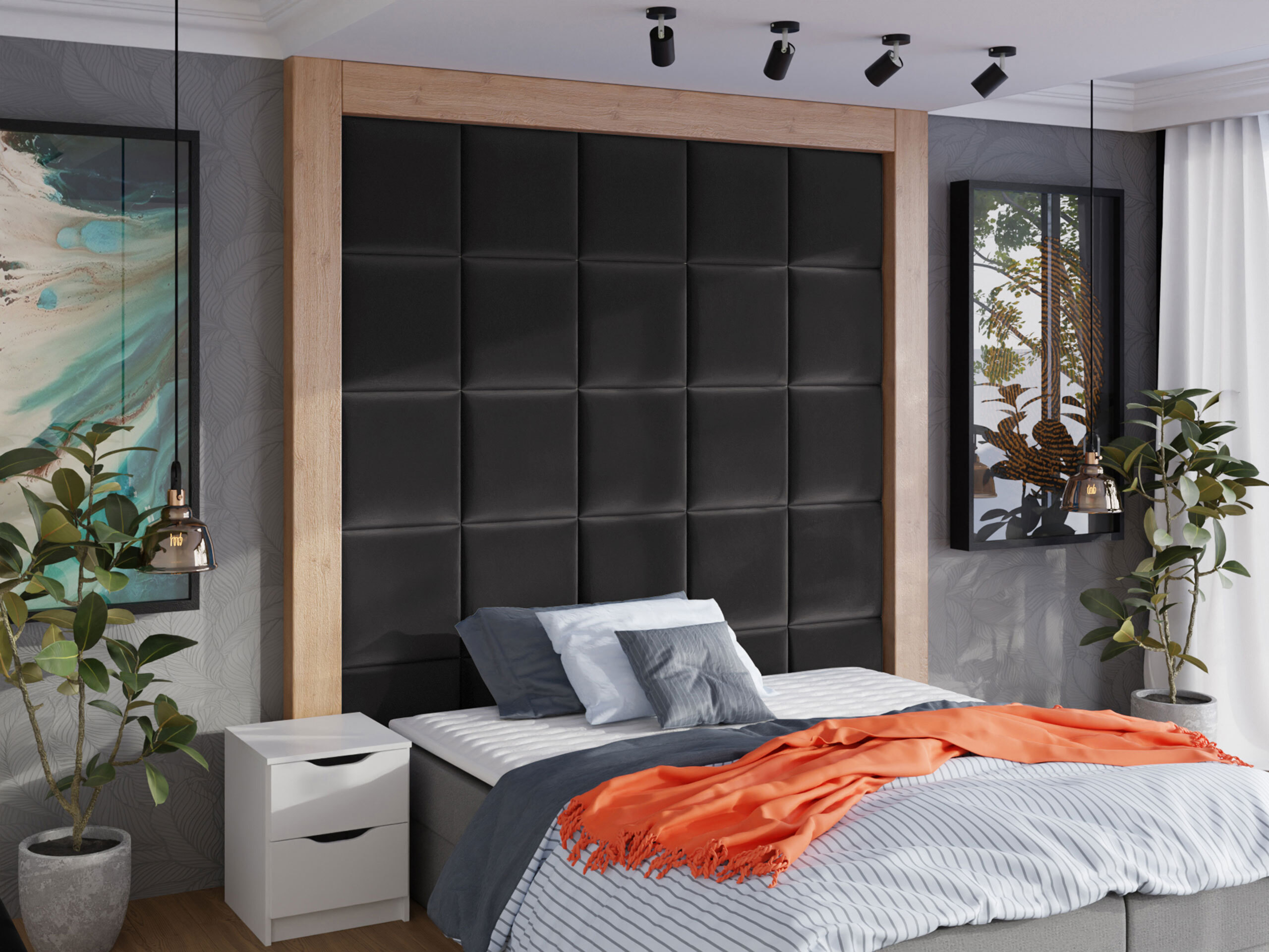 Blødt vægpanel Comfivo Ovis VIII (Polo 897) (42x42)