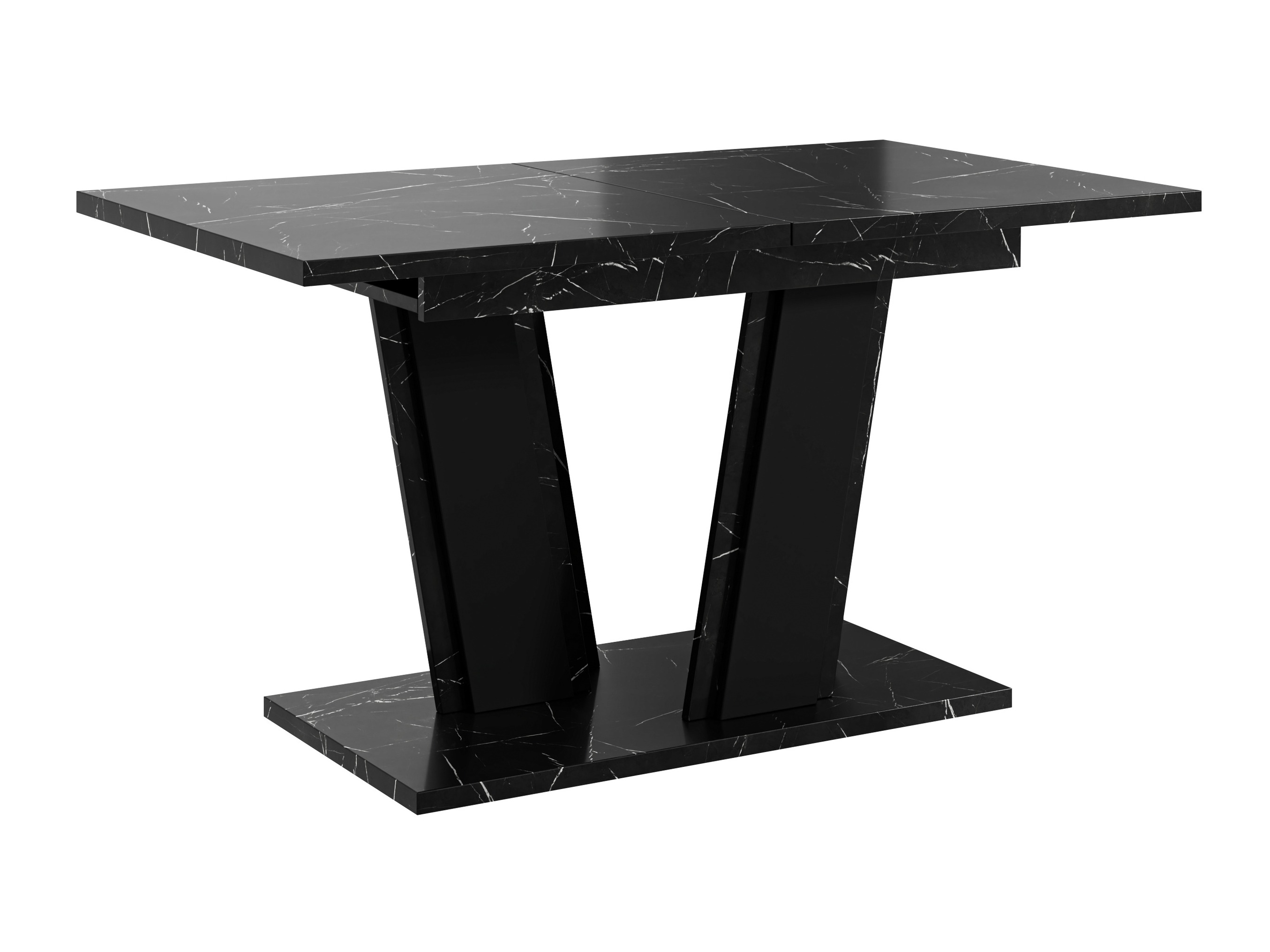 Bord Goodyear 139 (Sort marmor + Sort)