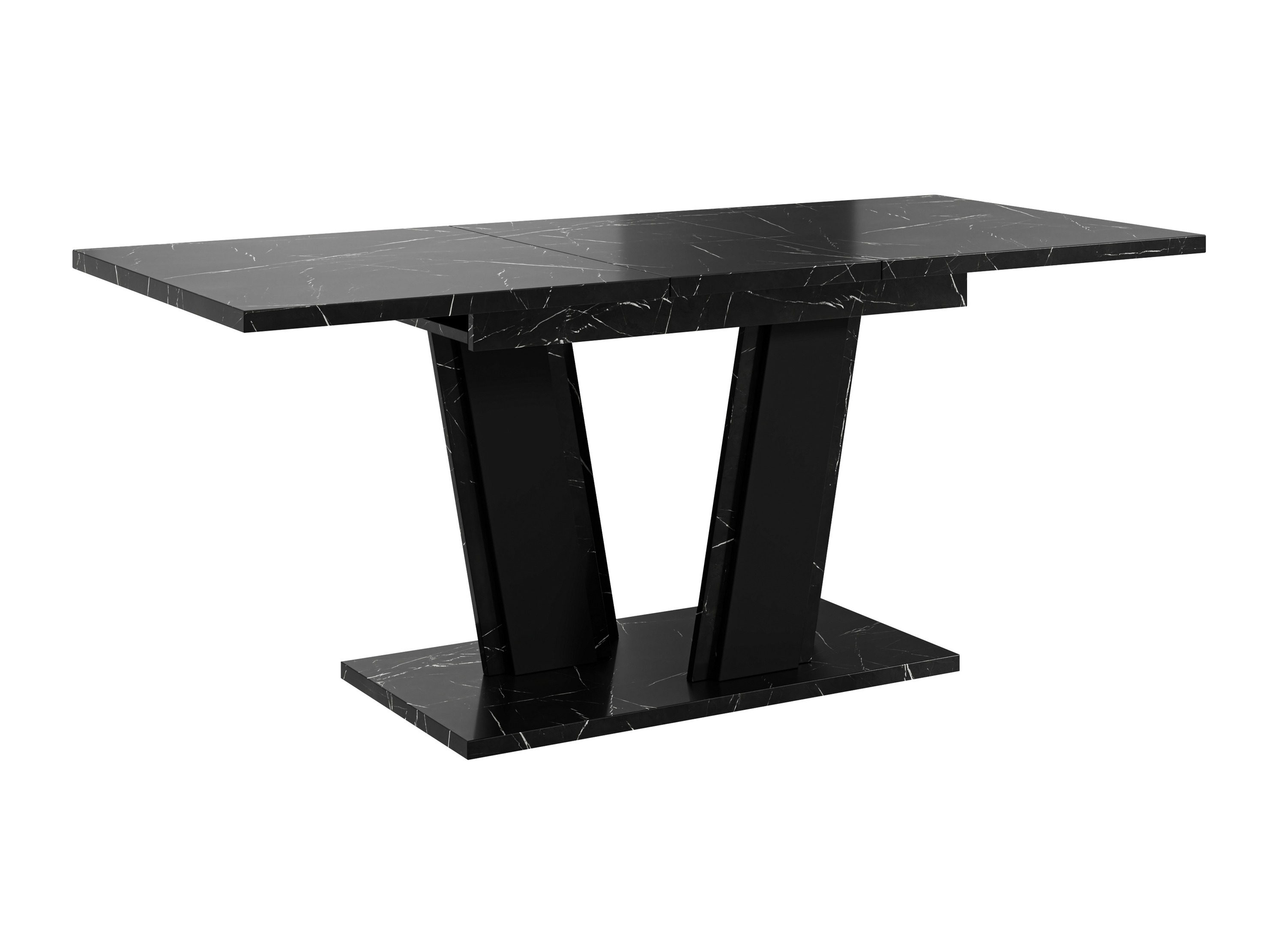 Bord Goodyear 139 (Sort marmor + Sort)