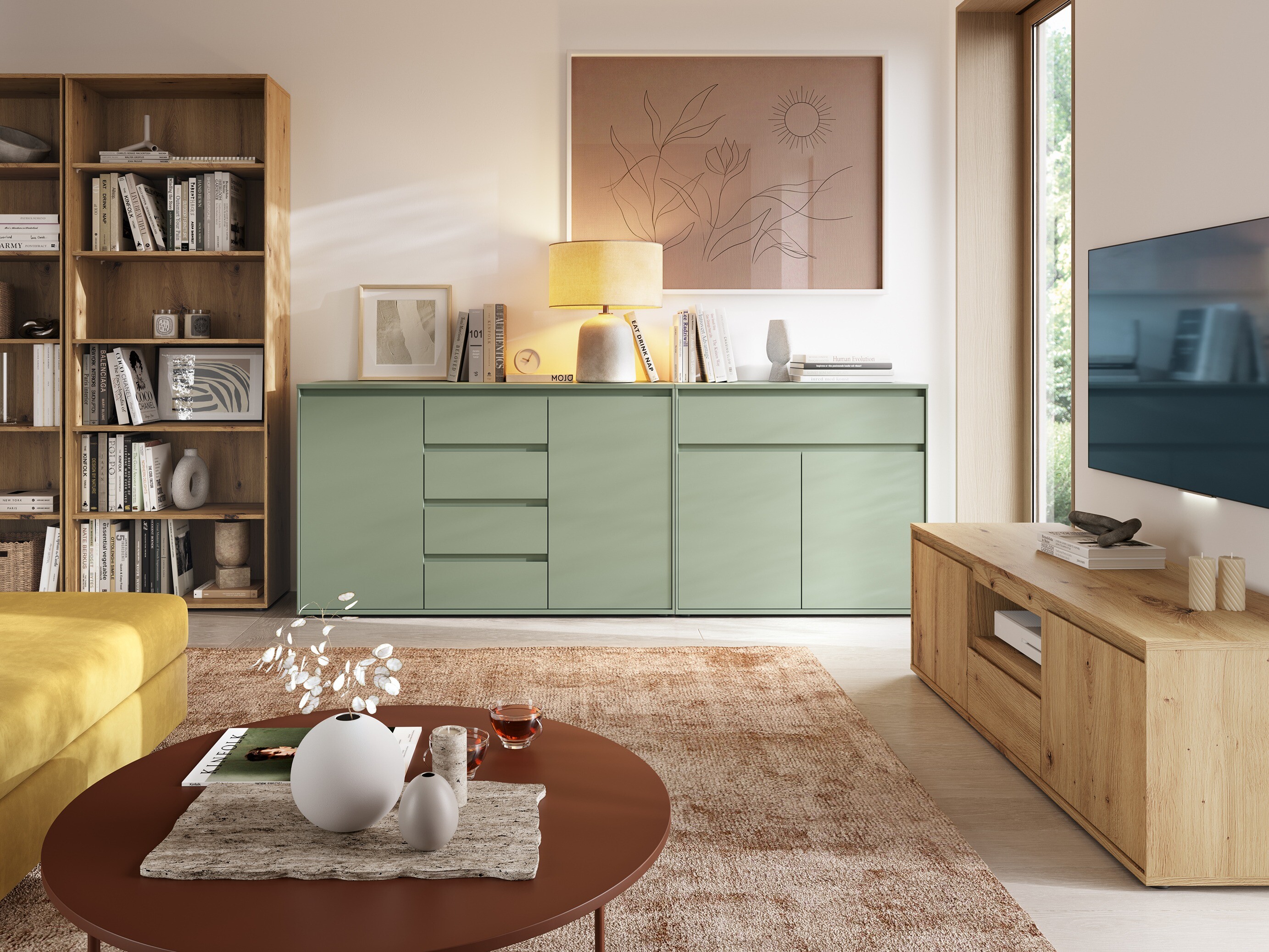 Kommode Torfiou 119 (Grøn)