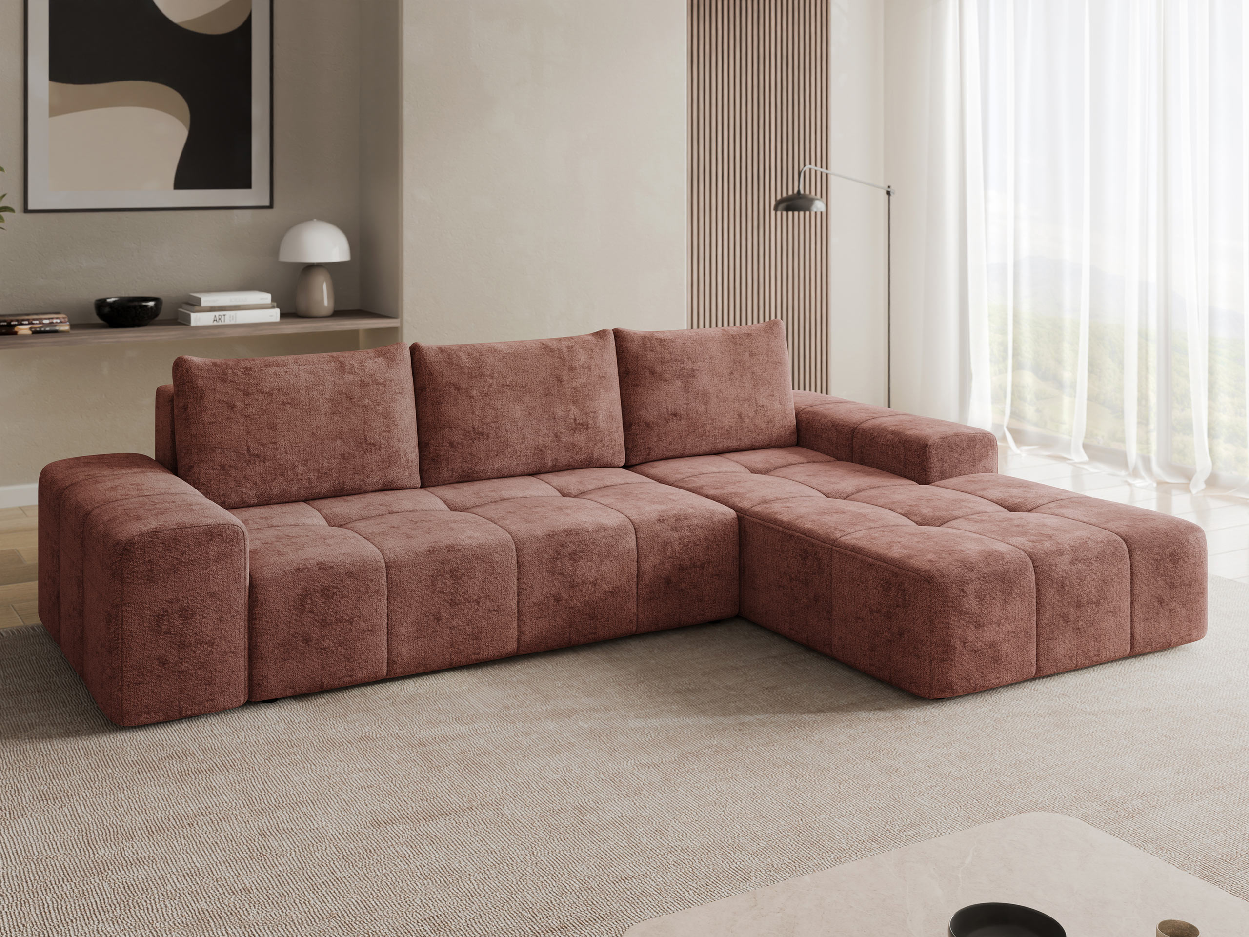 Hjørnesofa Comfivo 591 (Milky 10)