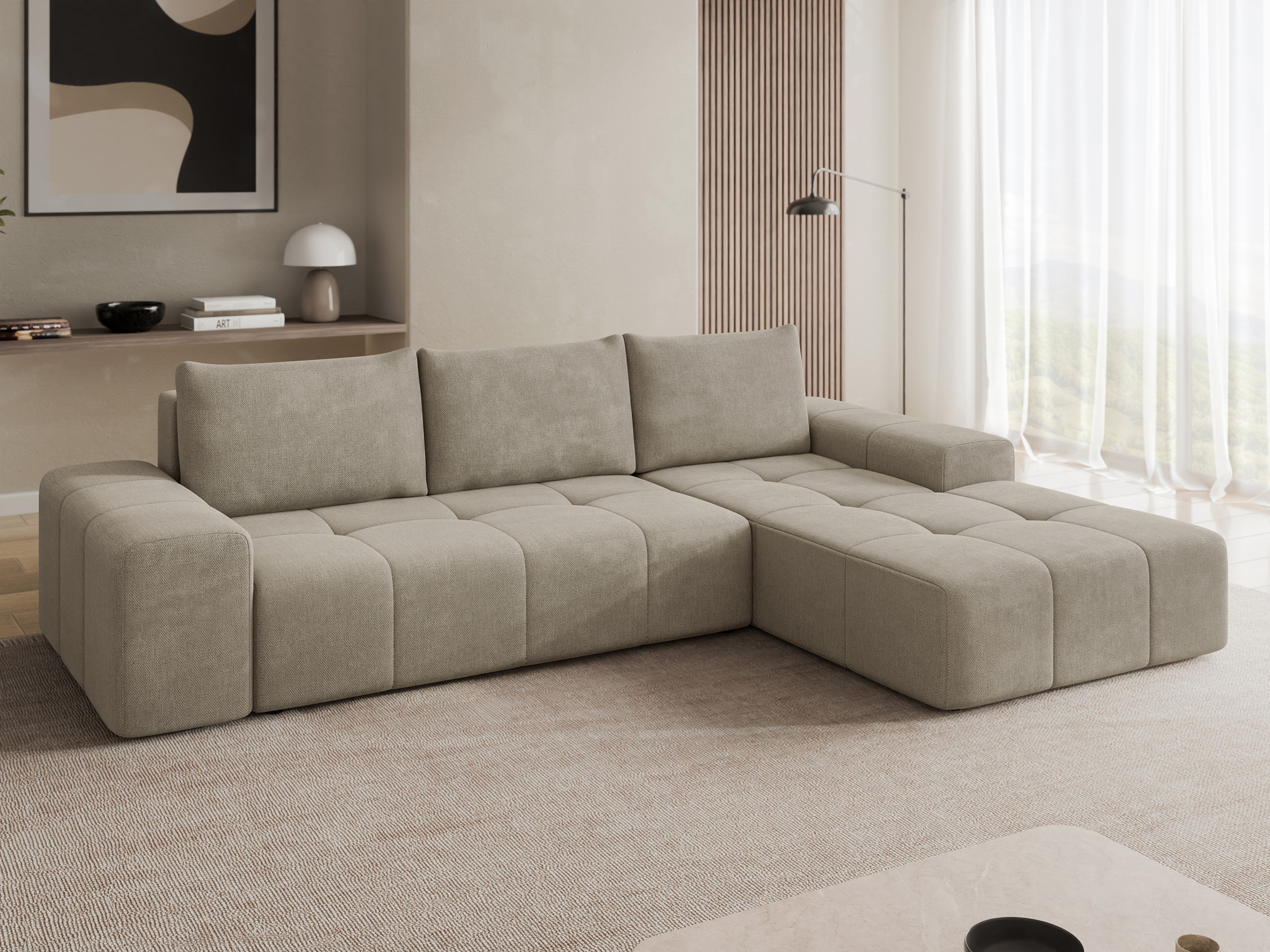 Hjørnesofa Comfivo 591 (Spirit Taupe)