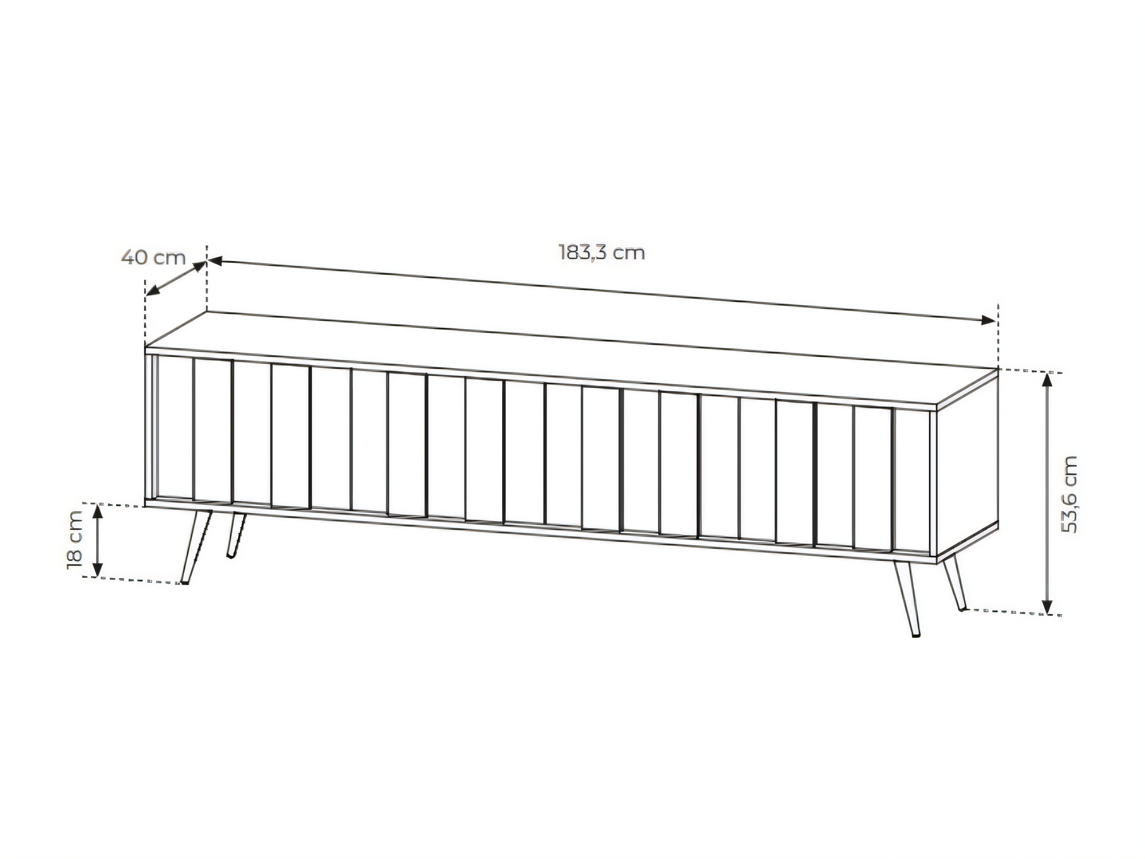 TV-bord Levseve 103