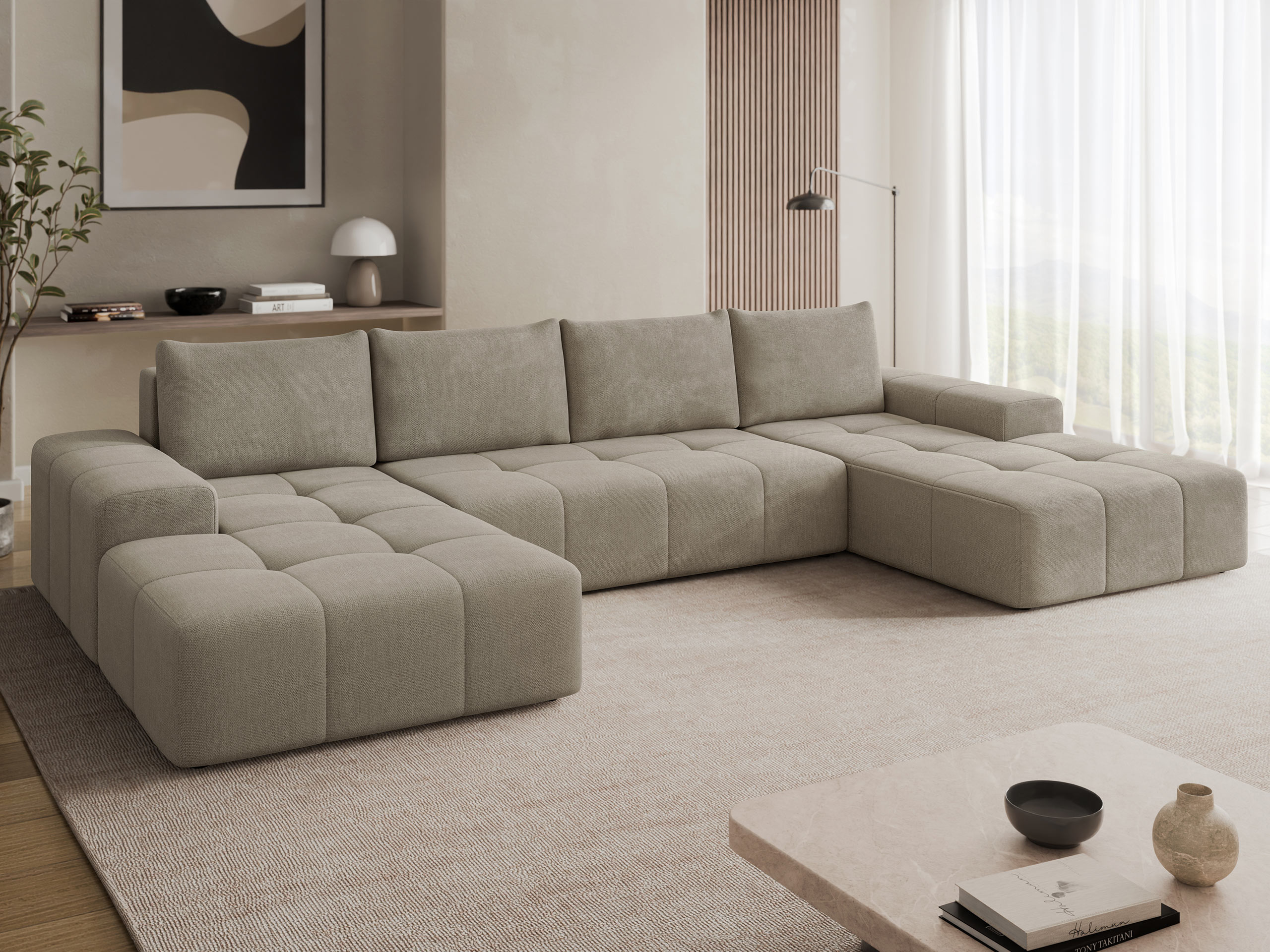 Hjørnesofa Comfivo Origor II (Spirit Taupe)