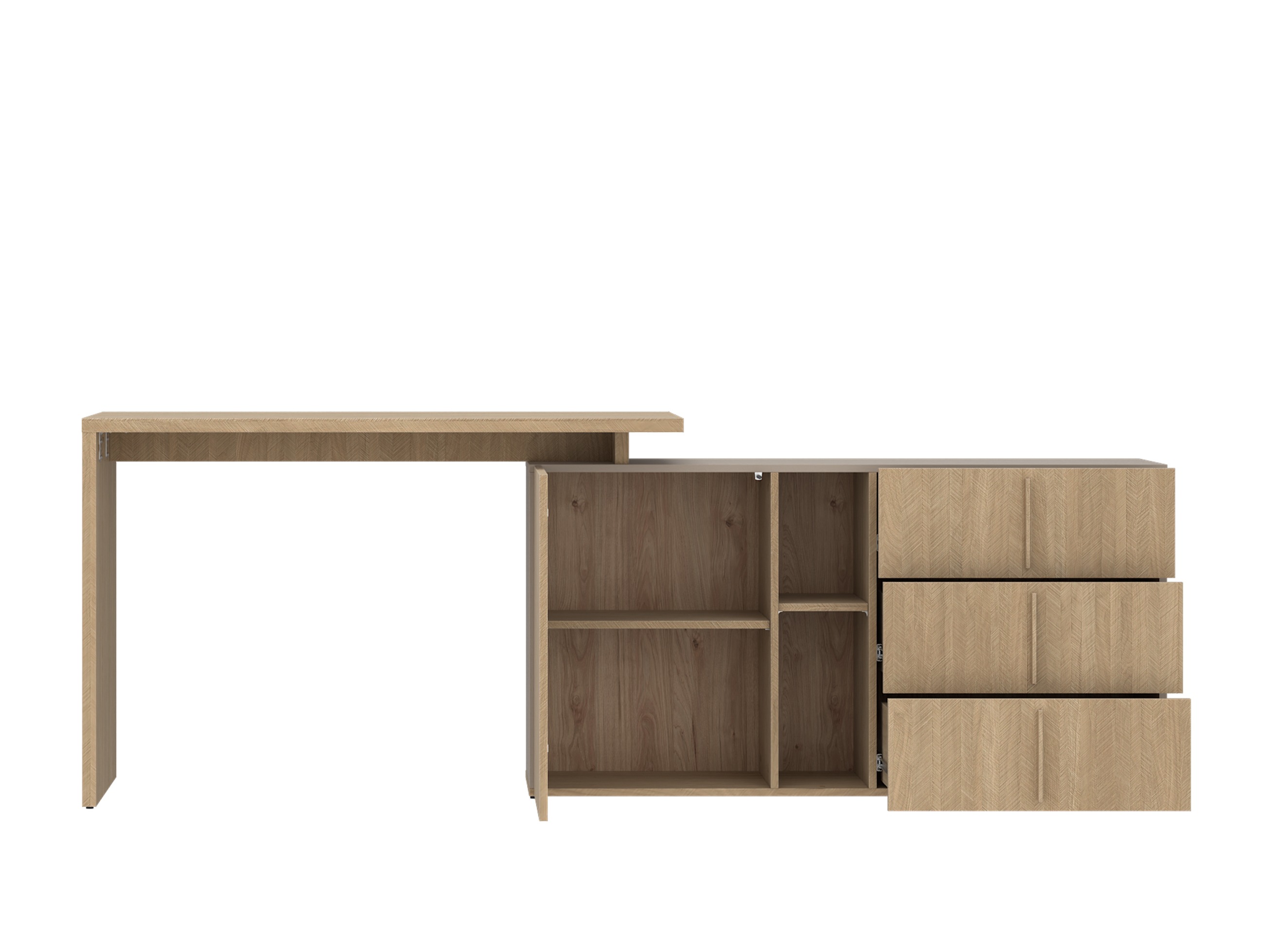 Hjørneskrivebord Floveni 123