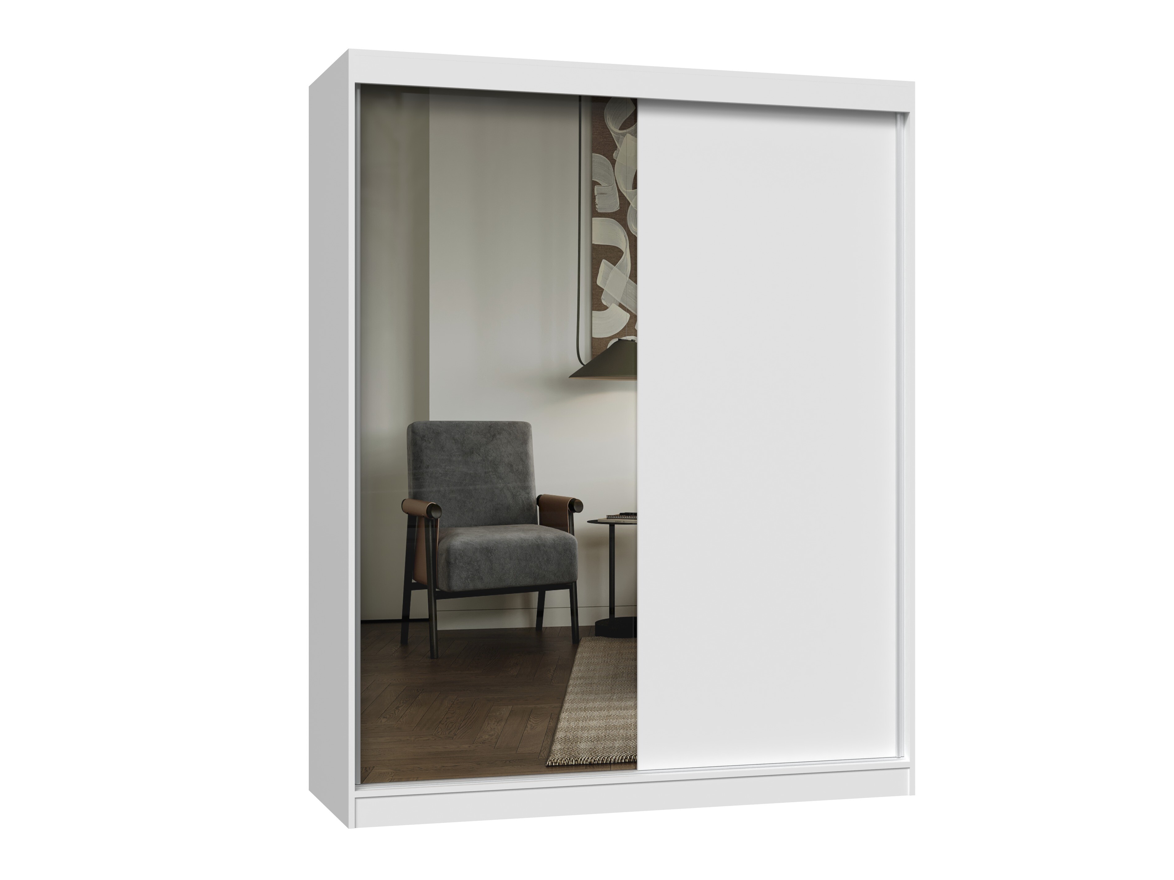 Garderobeskab Mandeville 383 (Hvid)