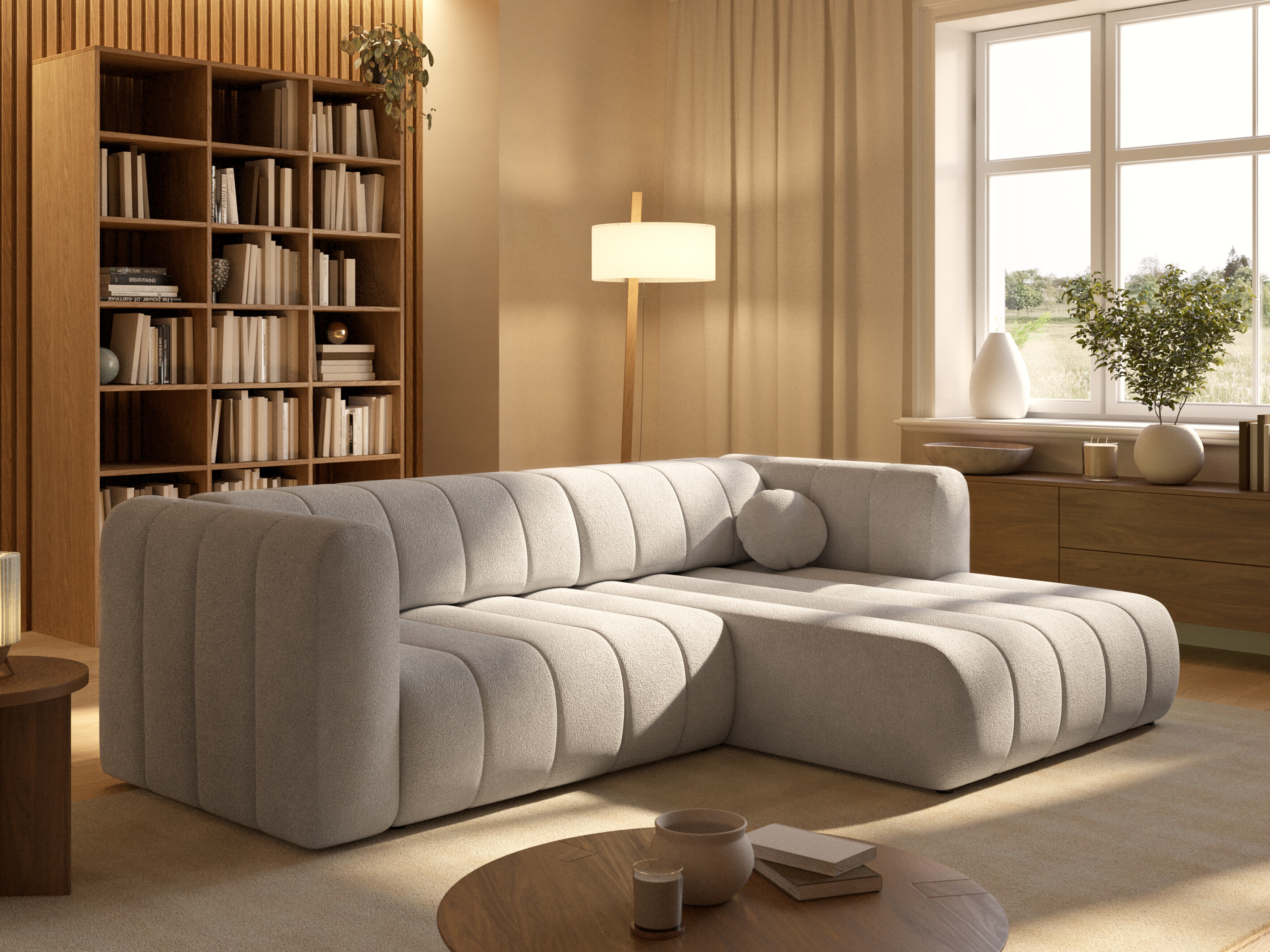 Hjørnesofa Kingston 214 (Monte 01)