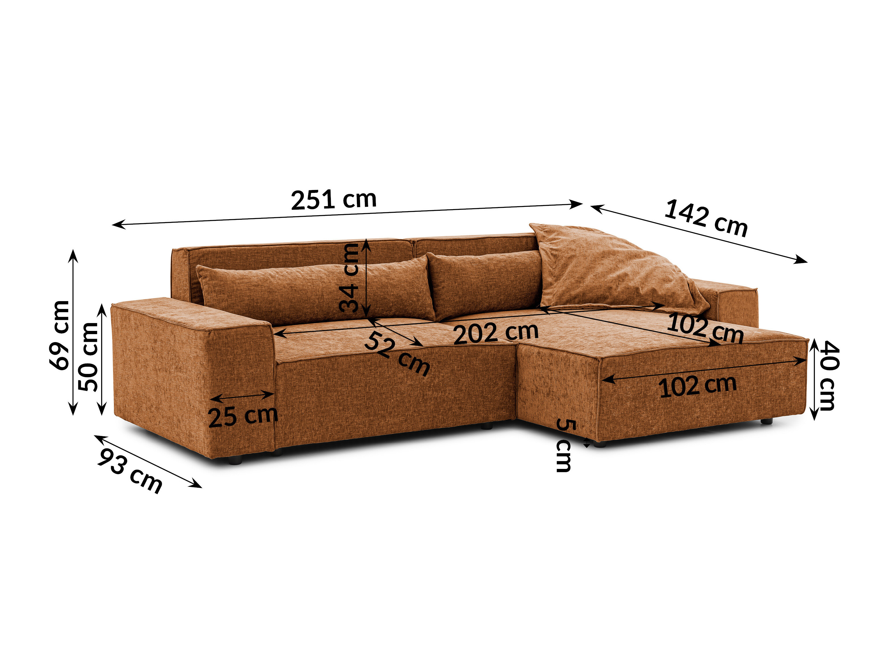 Hjørnesofa Rocklin 113 (Eddy 12)
