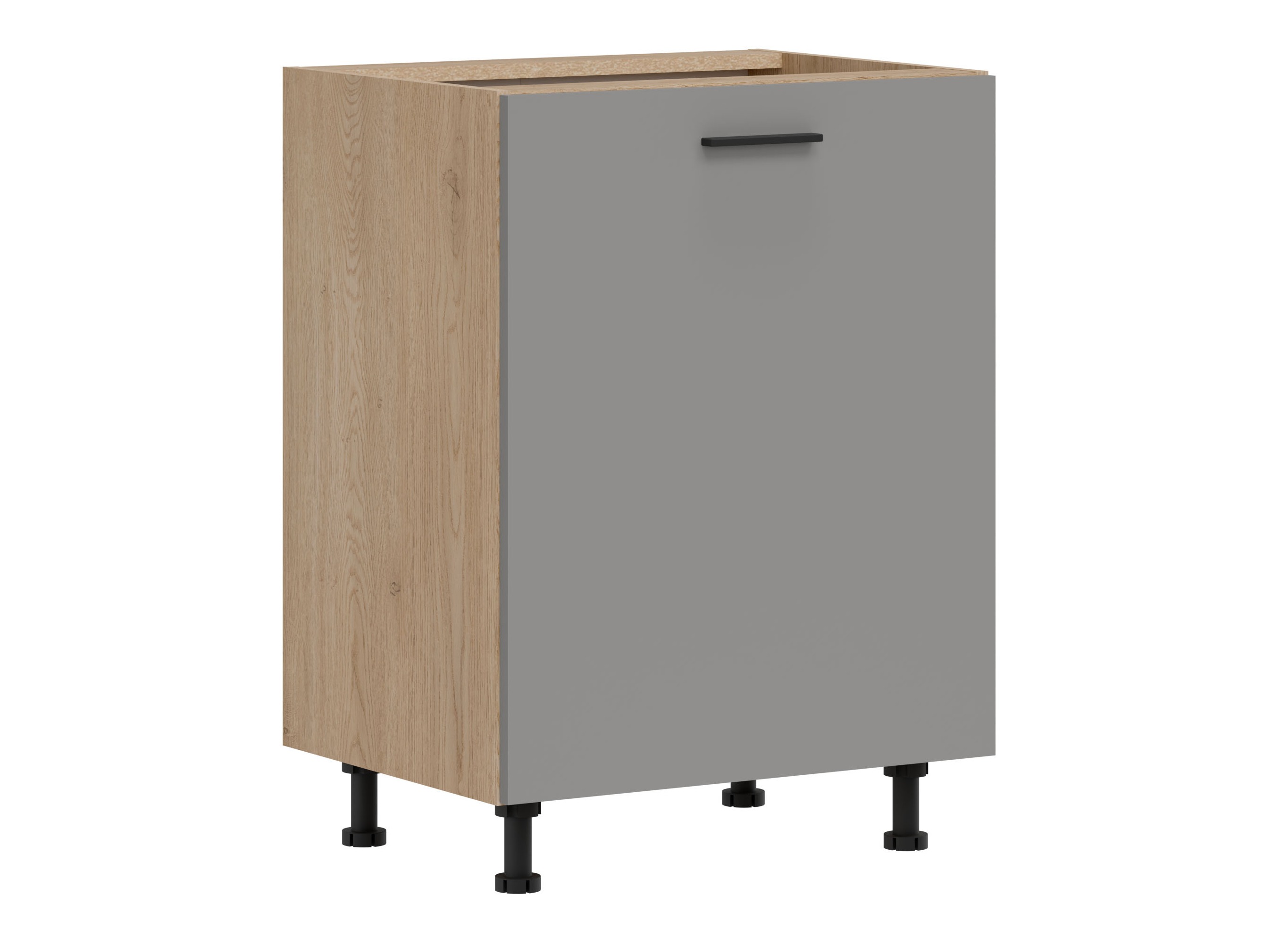 Modulopvaskeskab med låger Ati Grey Artisan 103