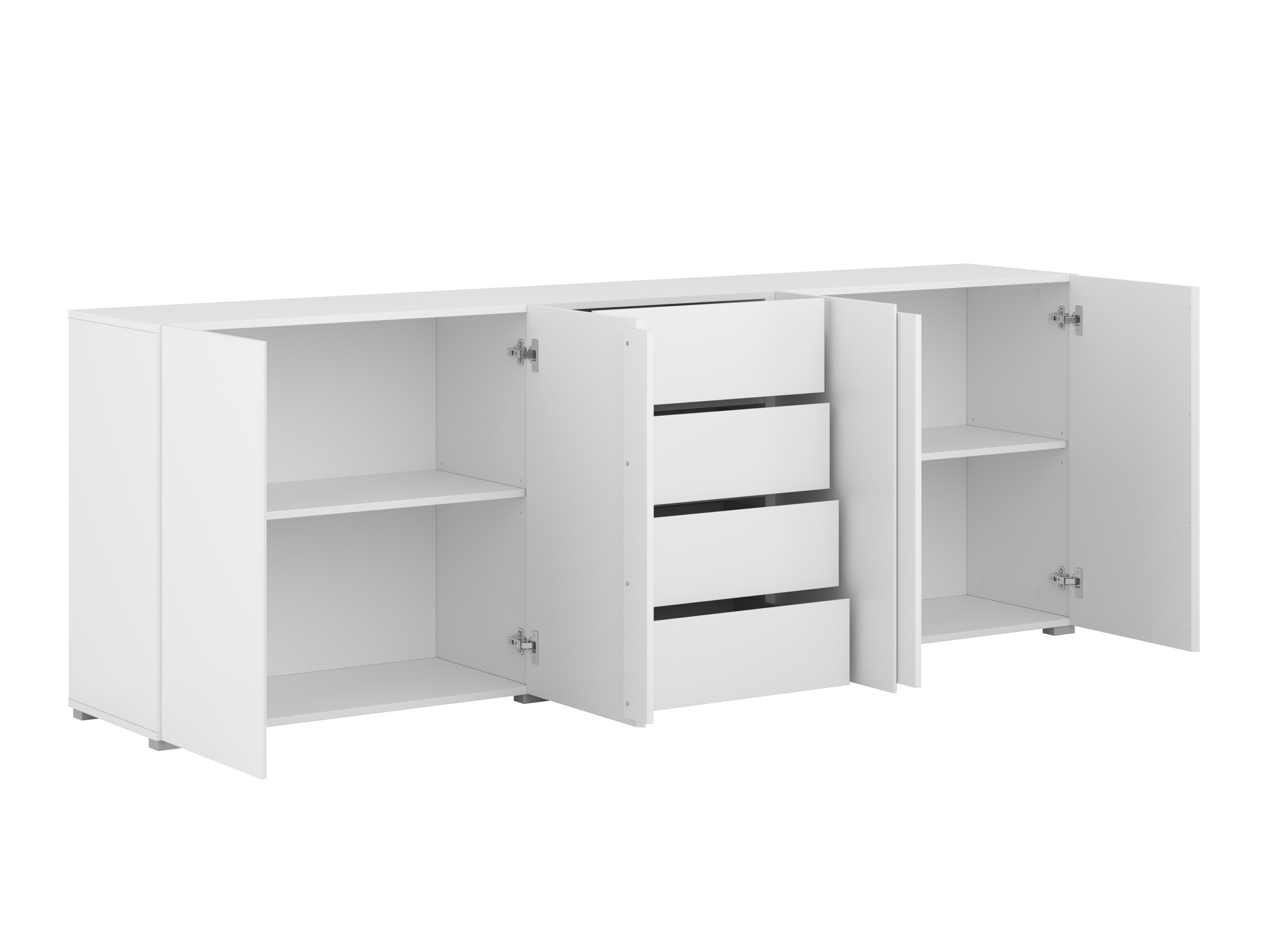 Kommode Elbleve 105 (Hvid)
