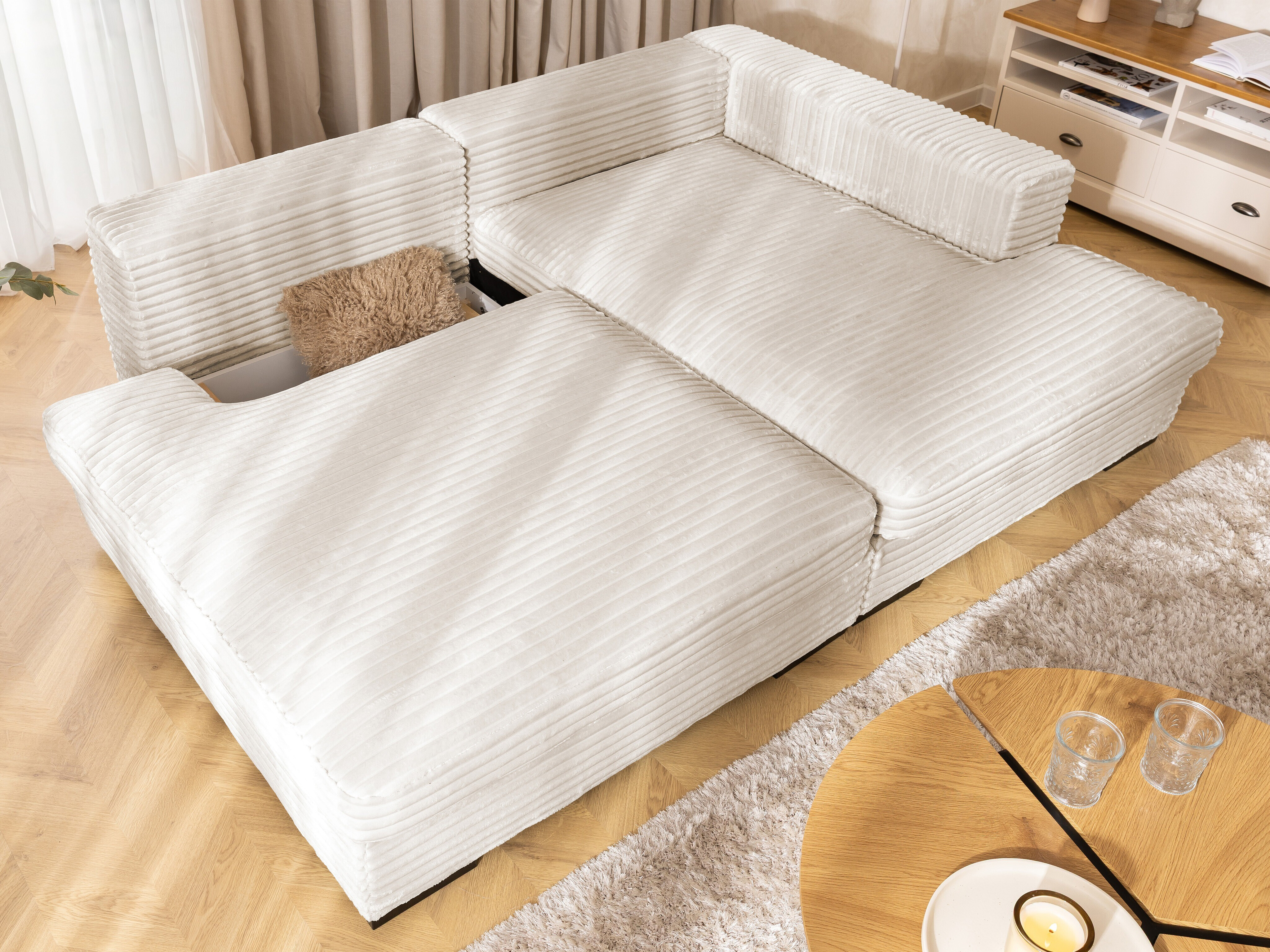 Hjørnesofa Rocklin 225 (Tilia 01)