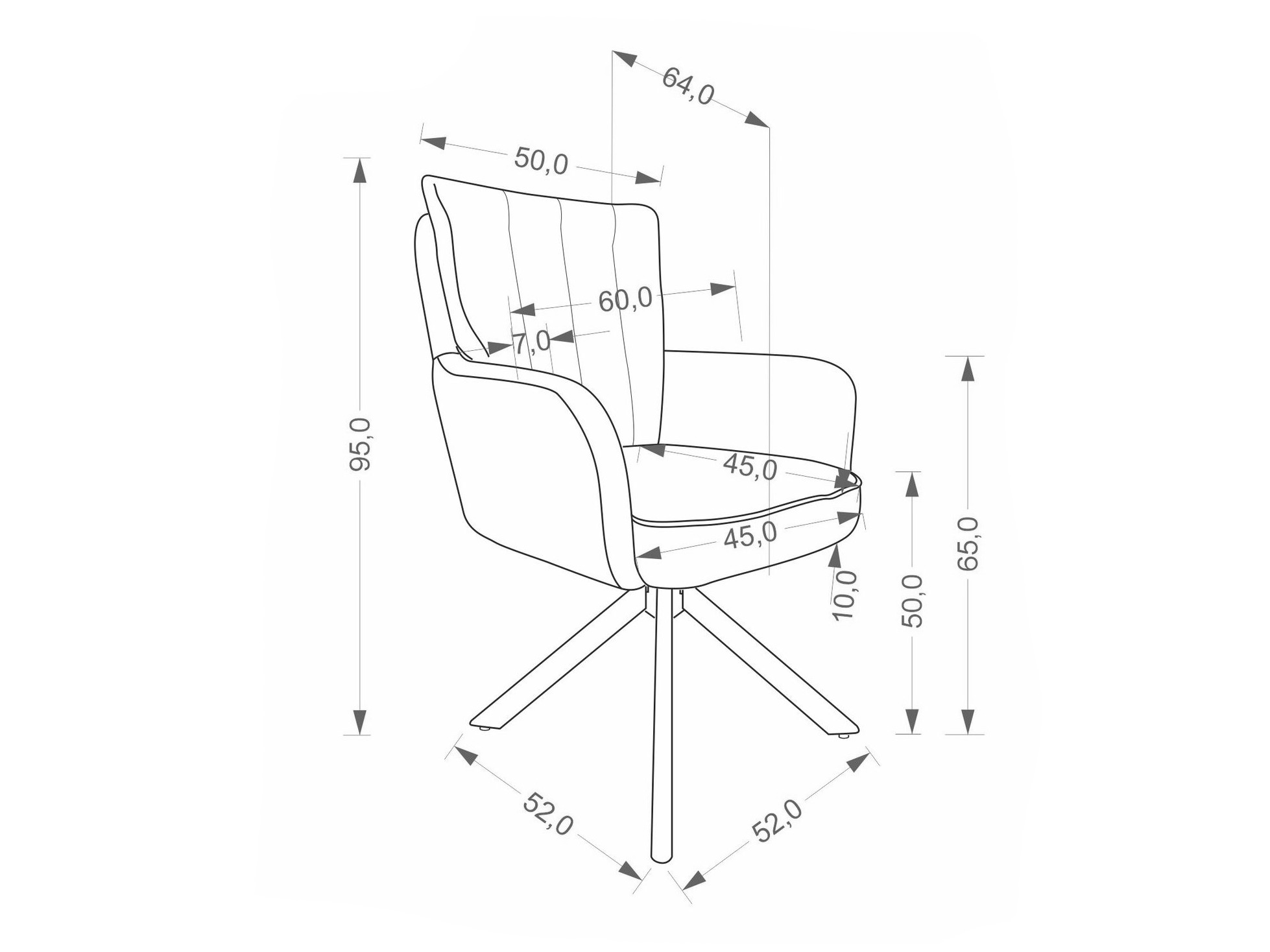 Stol Houston 2206