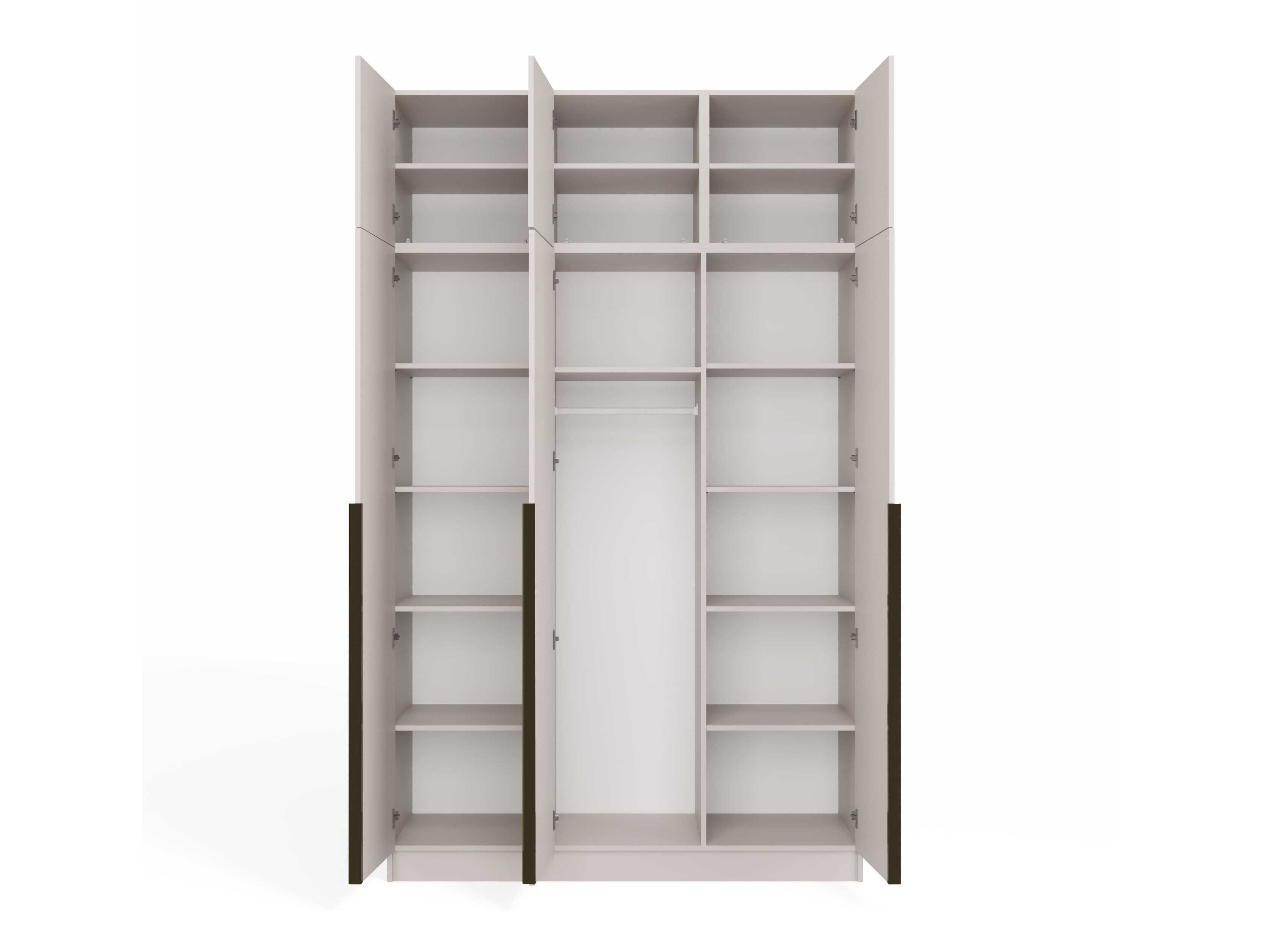 Garderobeskab Mandeville 398 (Sort)