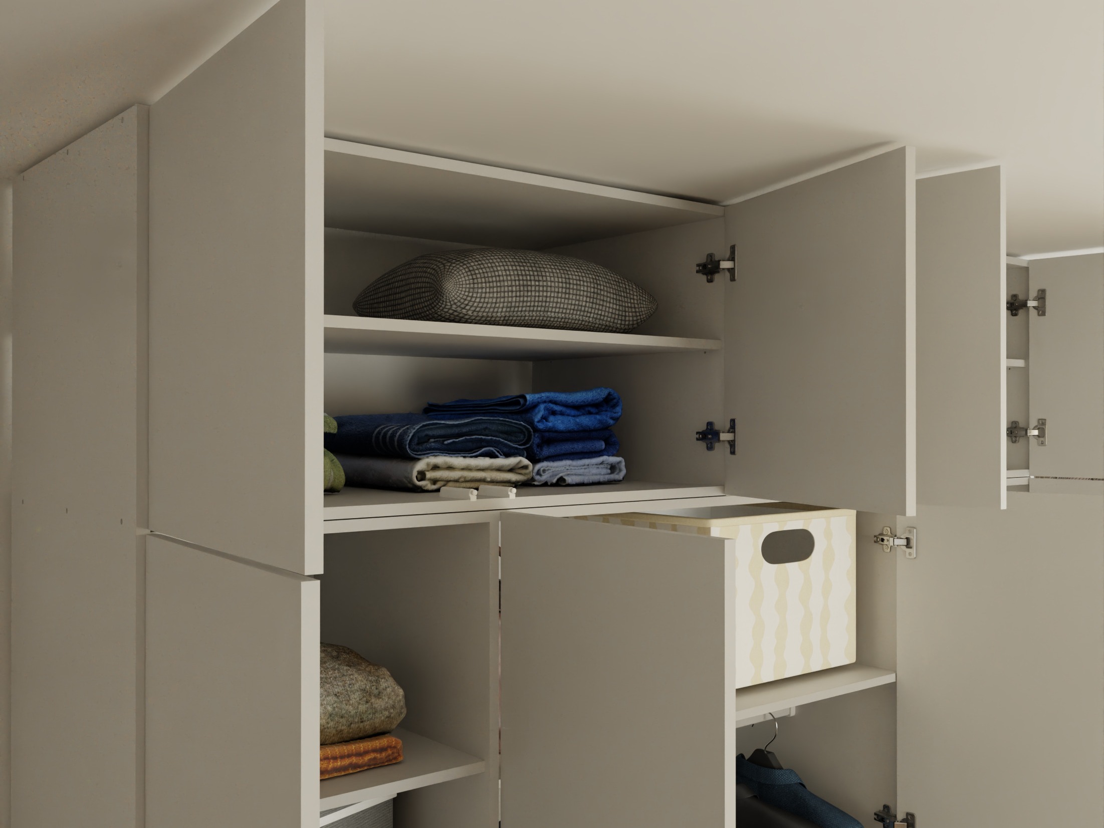 Garderobeskab Mandeville 400 (Sort)