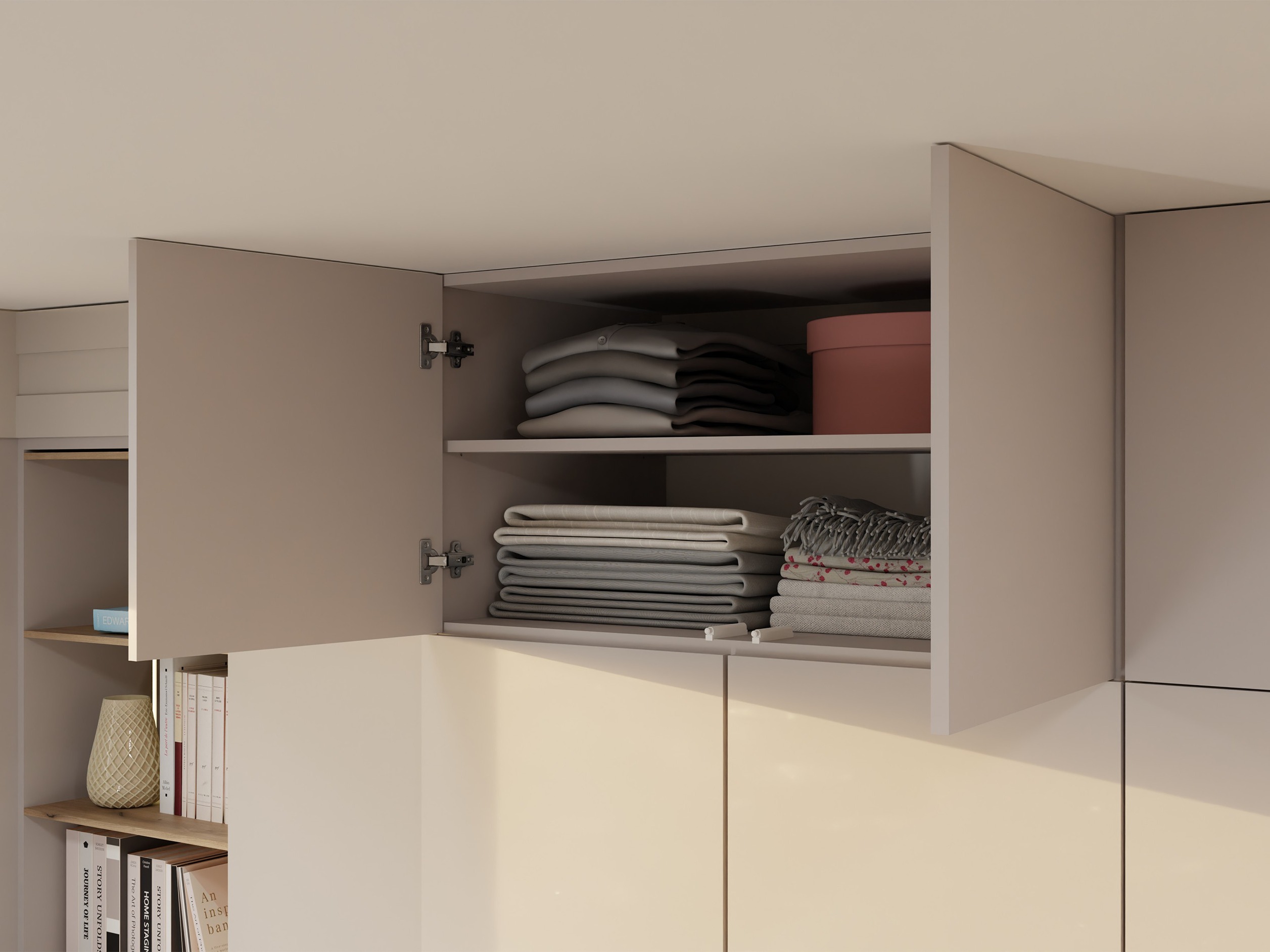 Garderobeskab Mandeville 400 (Sort)