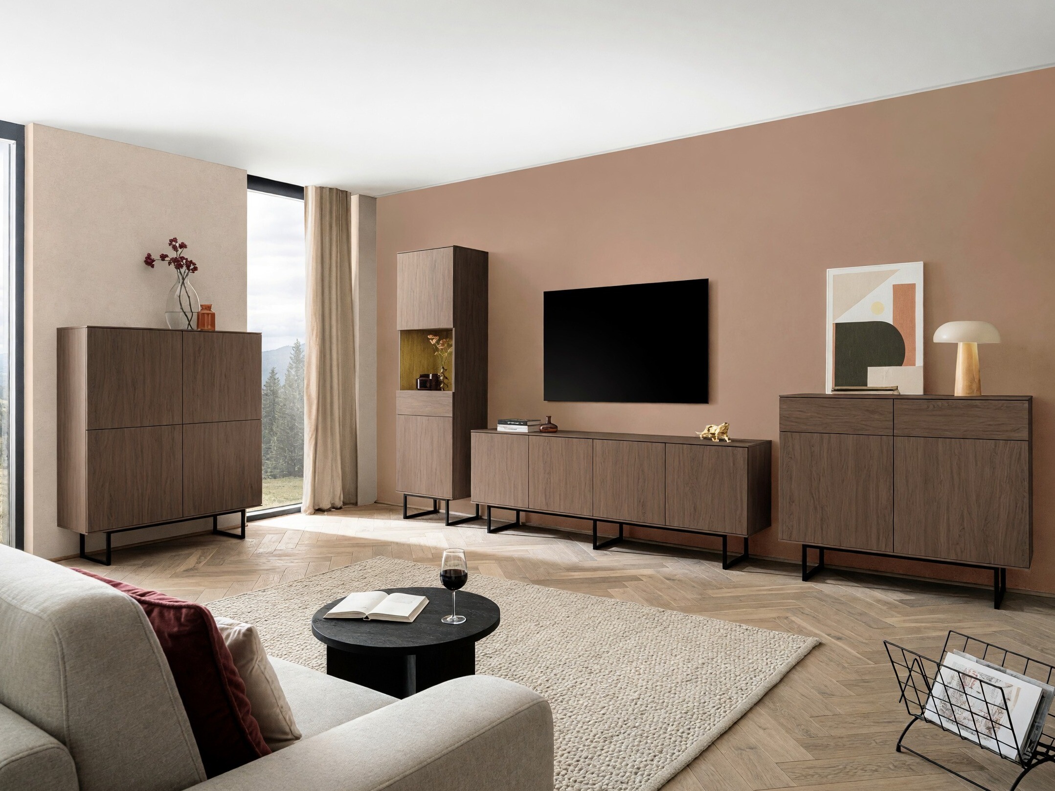 Kommode Bentesa 115 (Valnød)