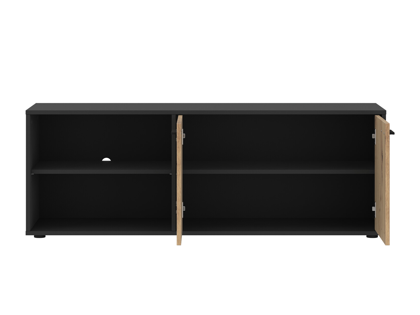 TV-bord Ontario 245 (Antracit + Artisan eg)