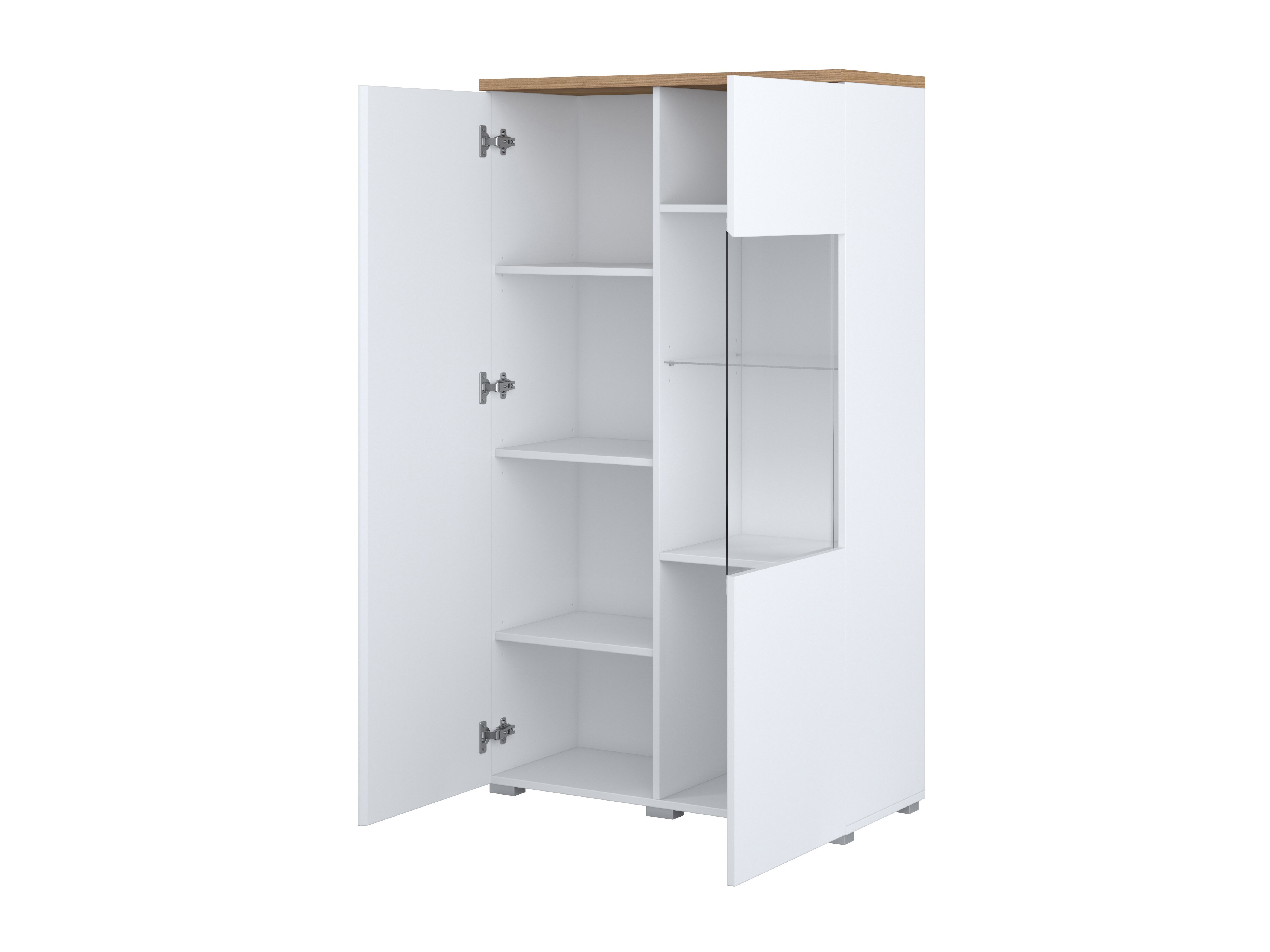 Stuemøbelsæt Baletu 114 (Hvid + Egetræ)