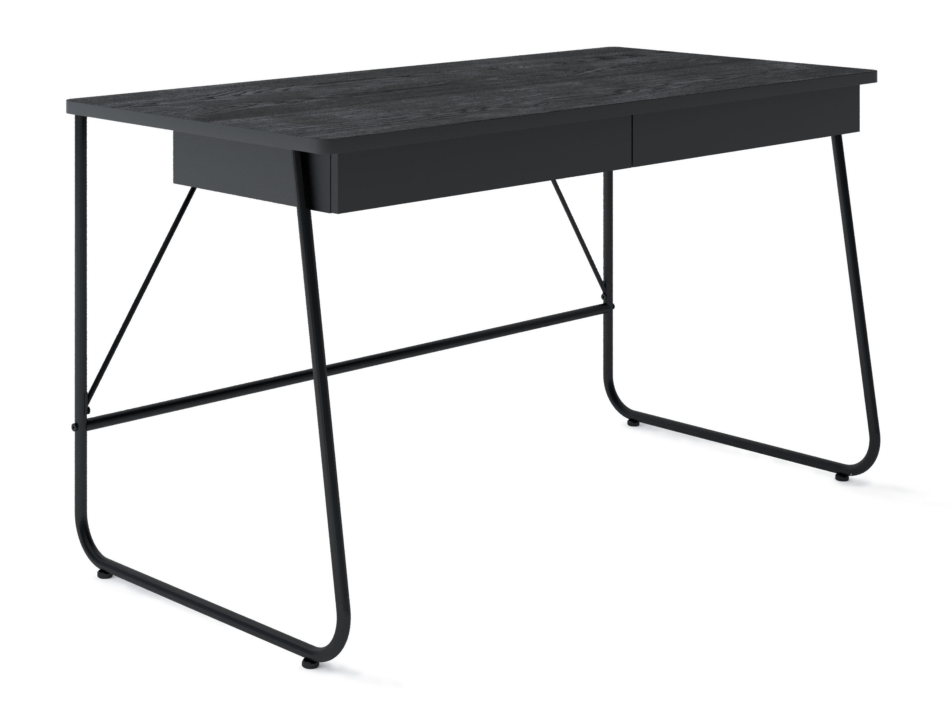 Skrivebord Fresno 185 (Sort)