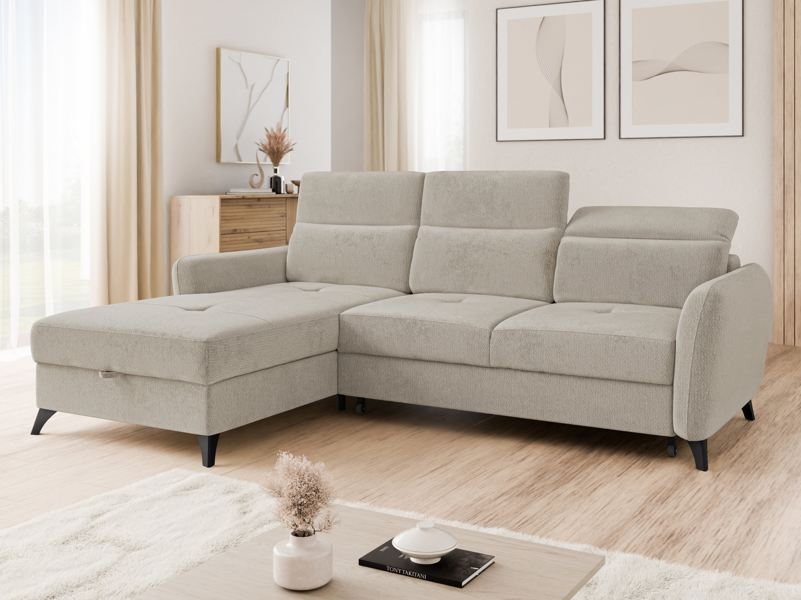 Hjørnesofa Amplexus (Vibe 08)