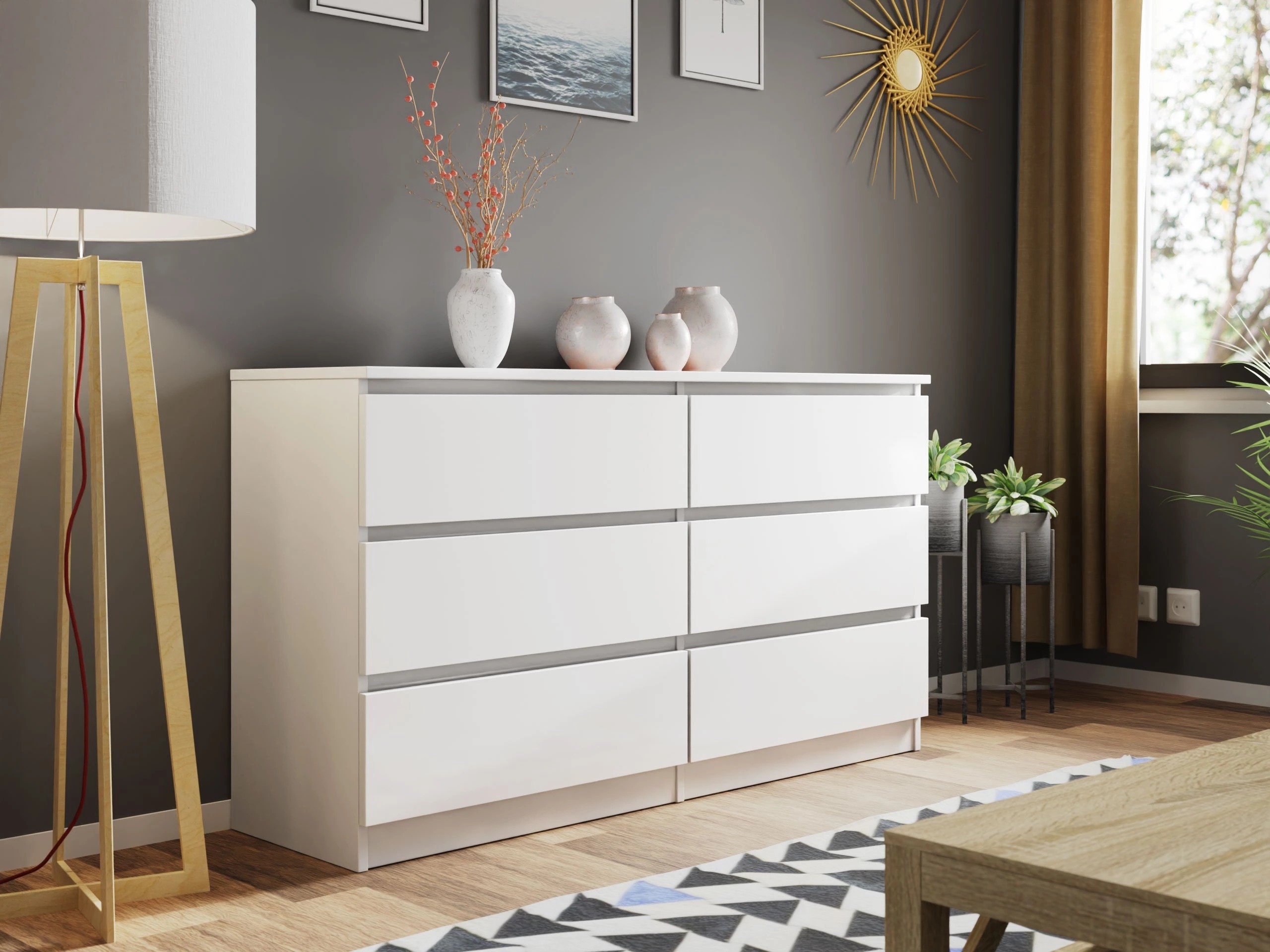 Kommode Comfivo Structor II (Hvid)