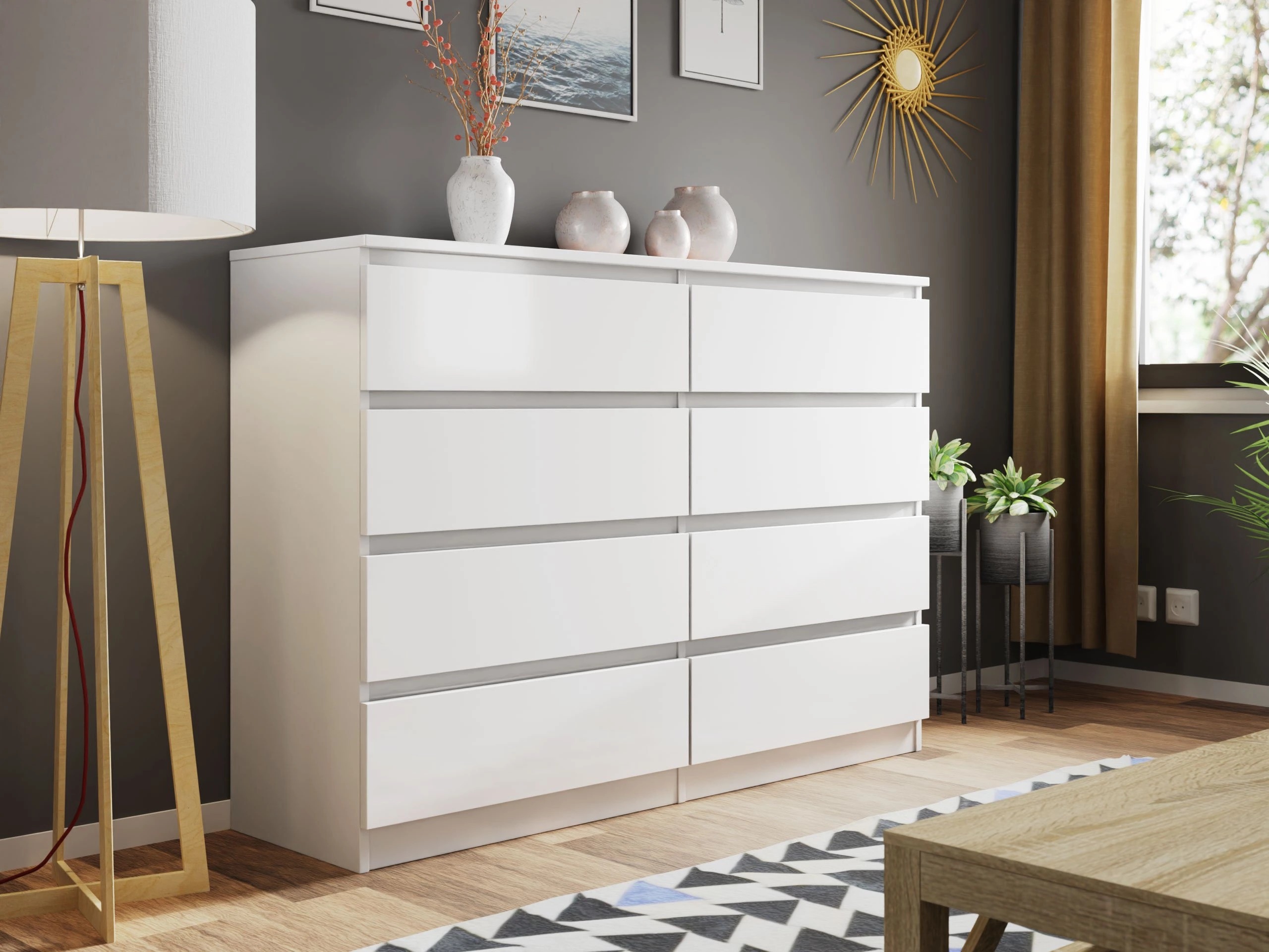 Kommode Comfivo Structor III (Hvid)