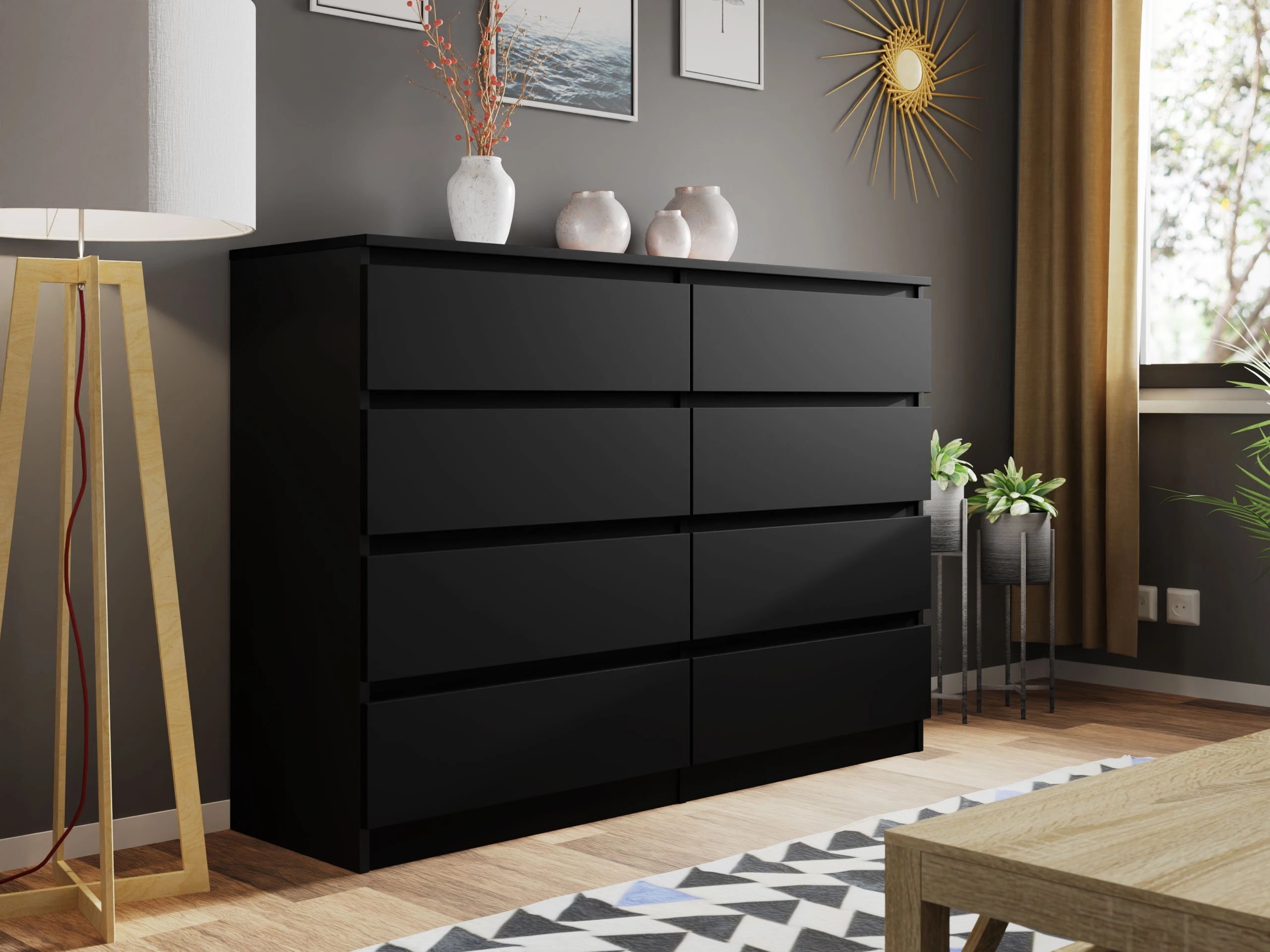 Kommode Comfivo Structor III (Sort)