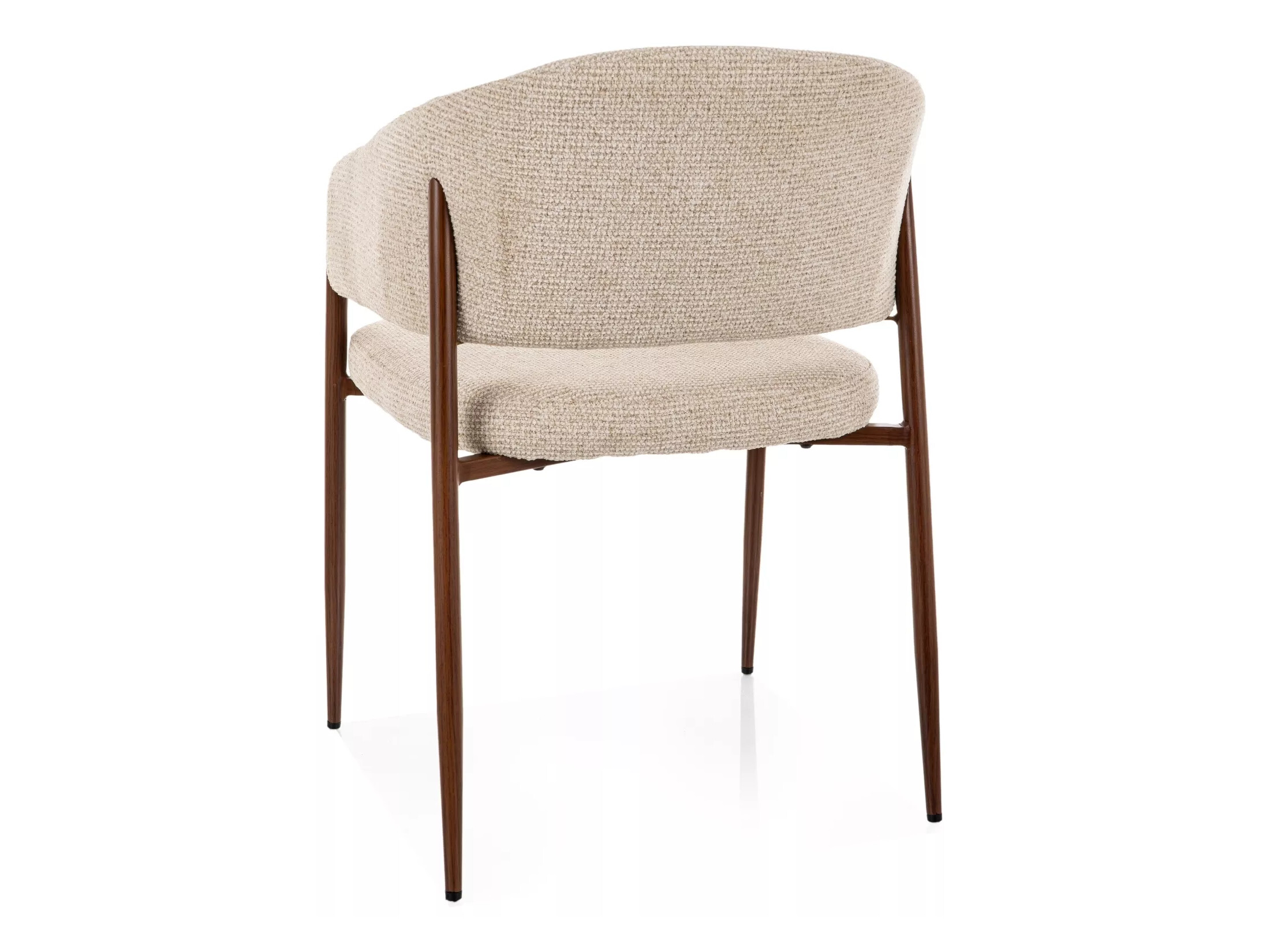 Stol Detroit 1053 (Lys beige + Valnød)