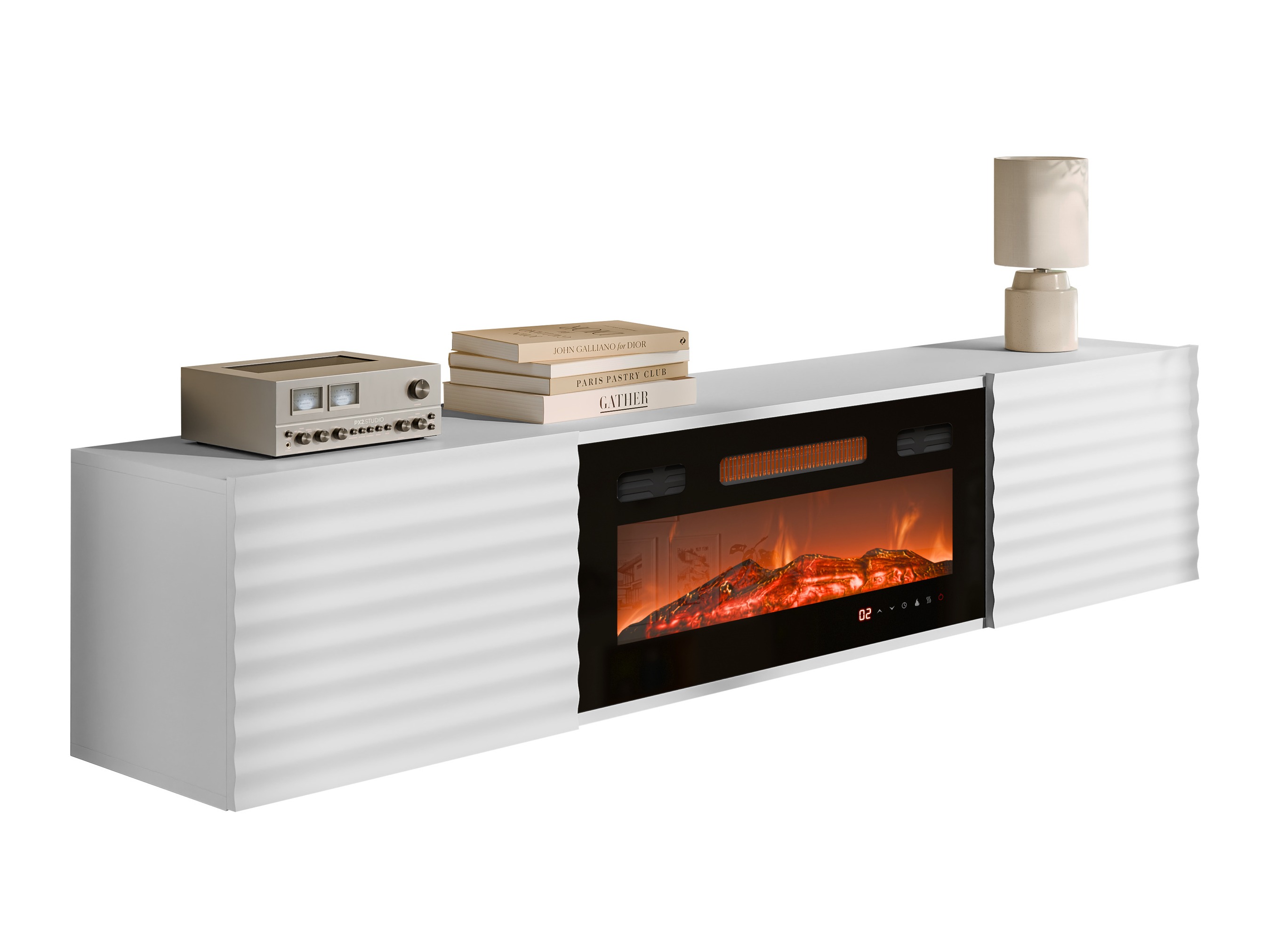 TV-bord Charlotte 206 (Hvid)