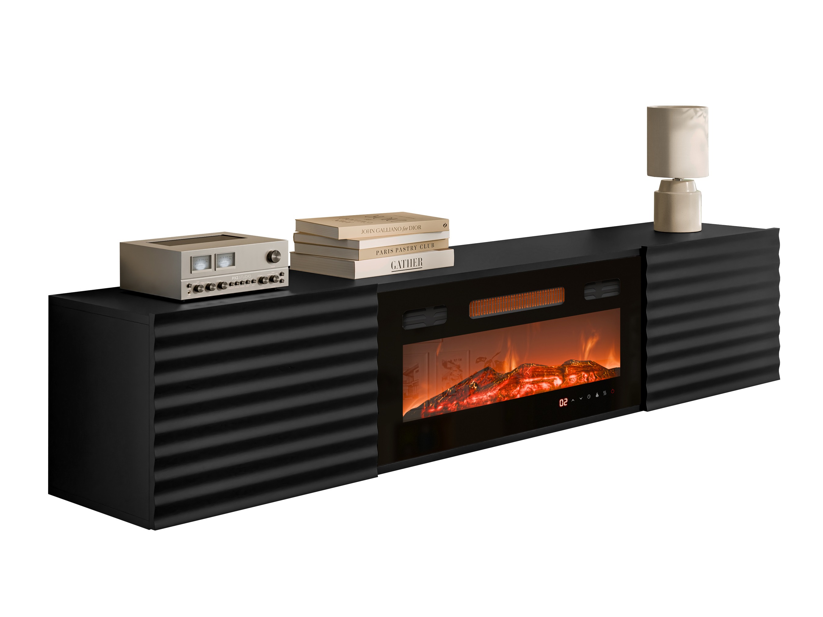 TV-bord Charlotte 206 (Sort)