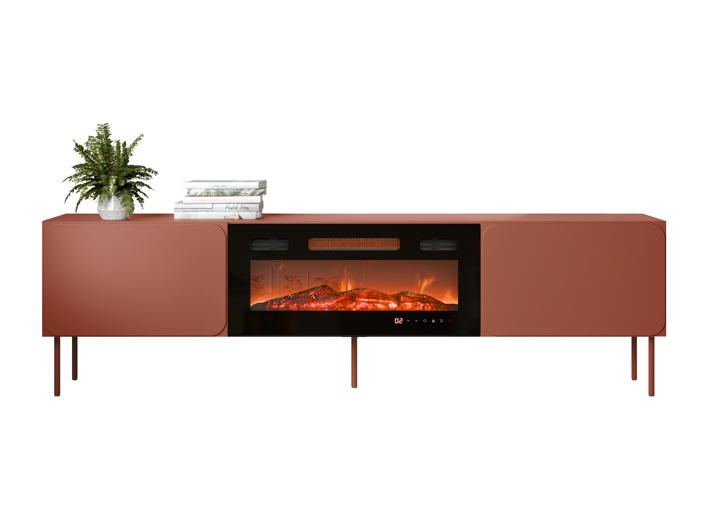 TV-bord Fentore 104 (Rød)