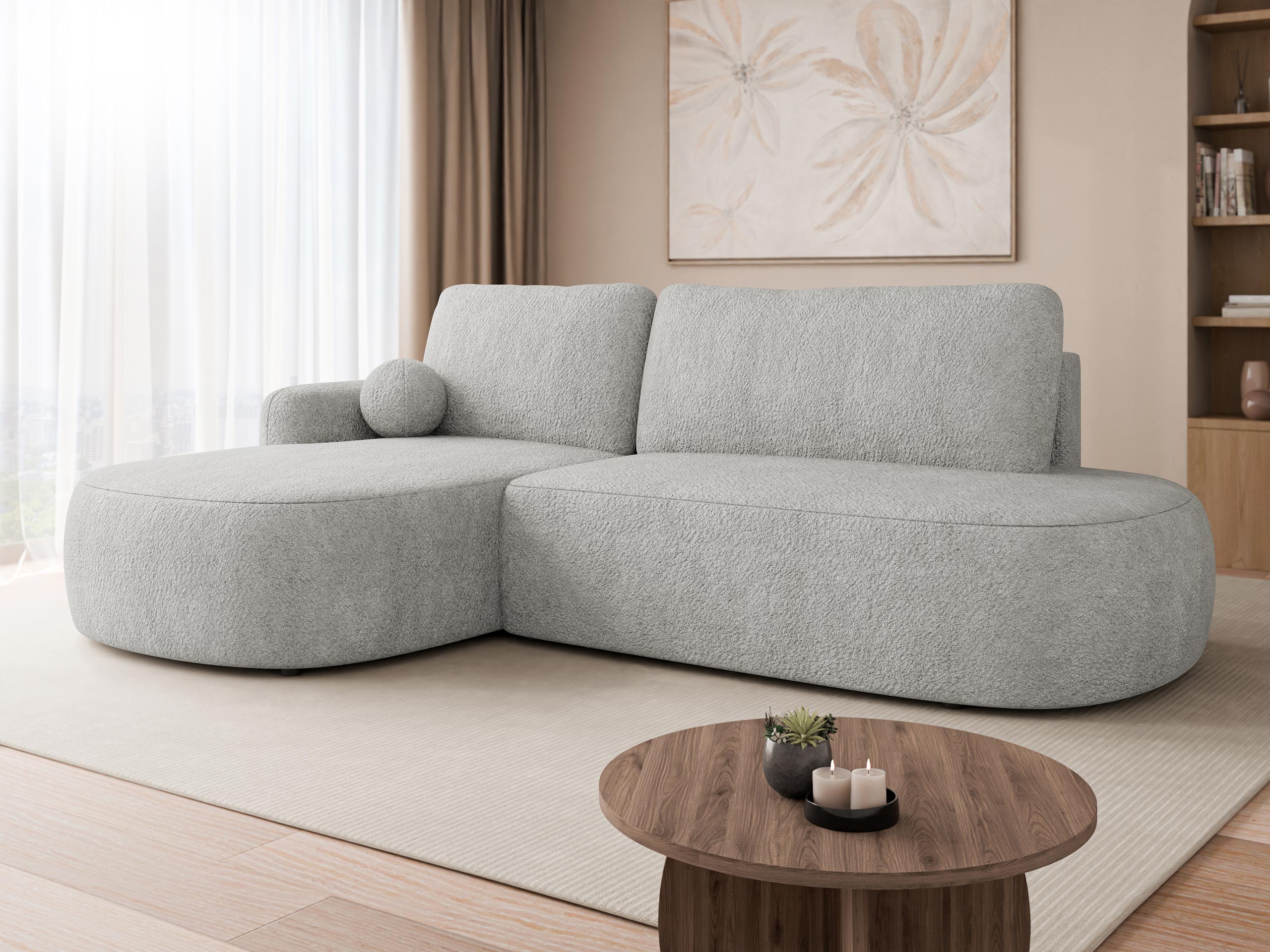 Hjørnesofa Comfivo 601 (Coral 75)