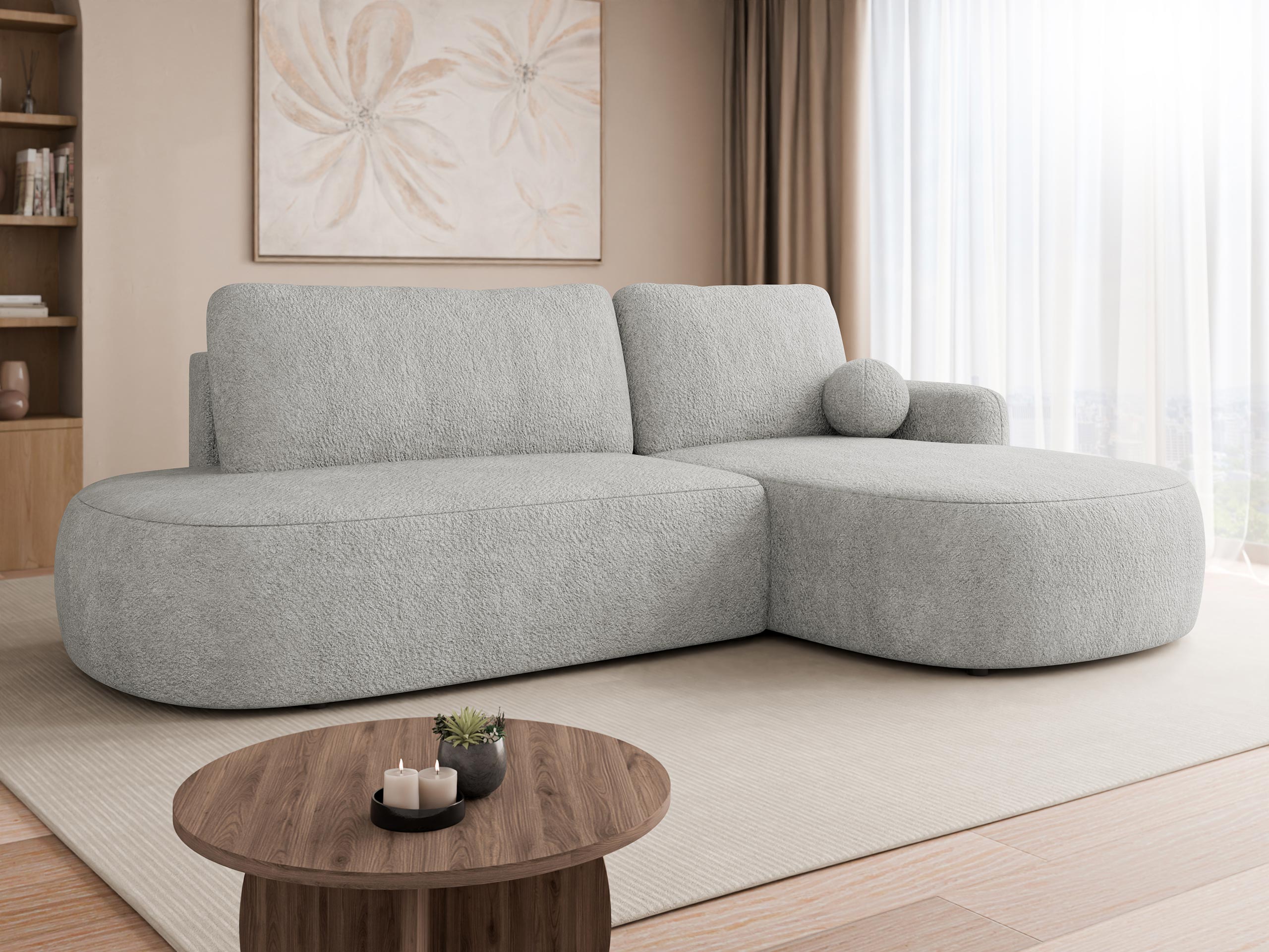 Hjørnesofa Comfivo 601 (Coral 75)