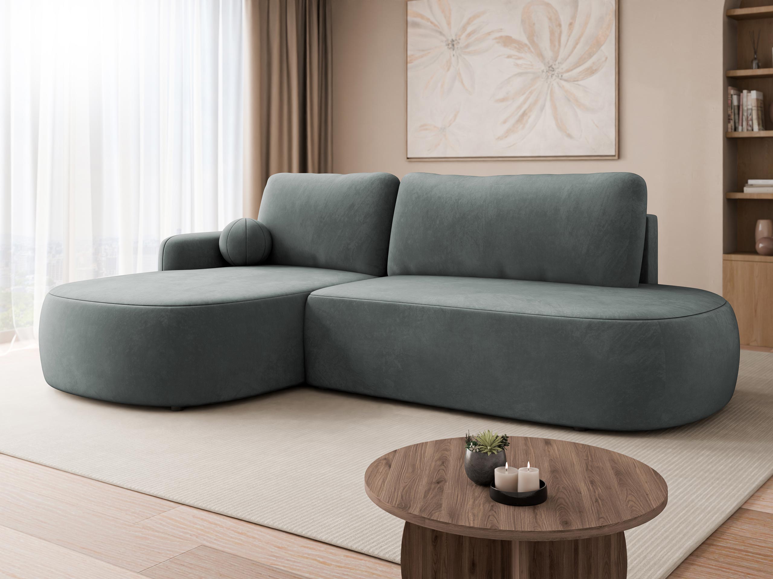 Hjørnesofa Comfivo 601 (Magic Velvet 2217)