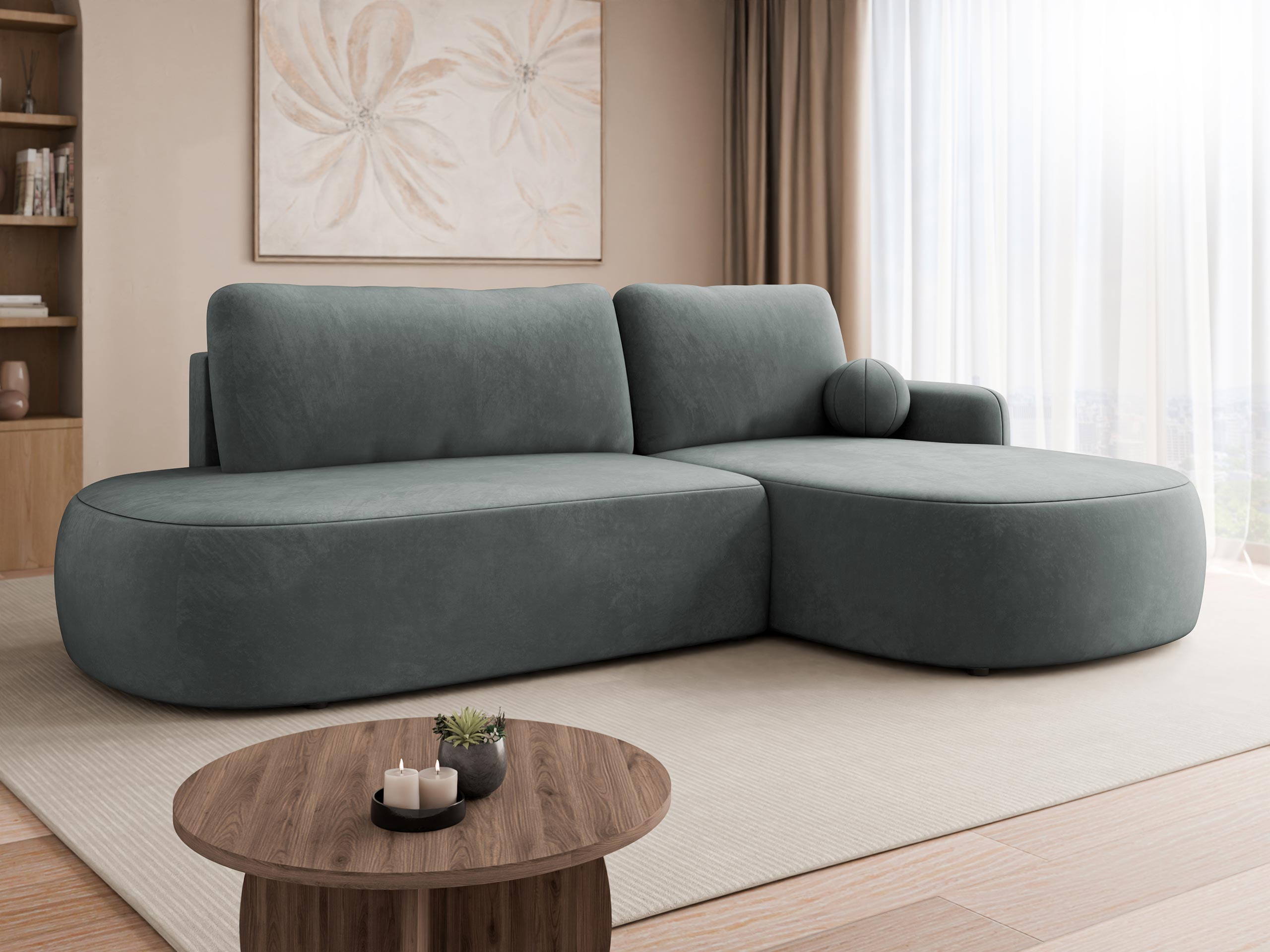 Hjørnesofa Comfivo 601 (Magic Velvet 2217)