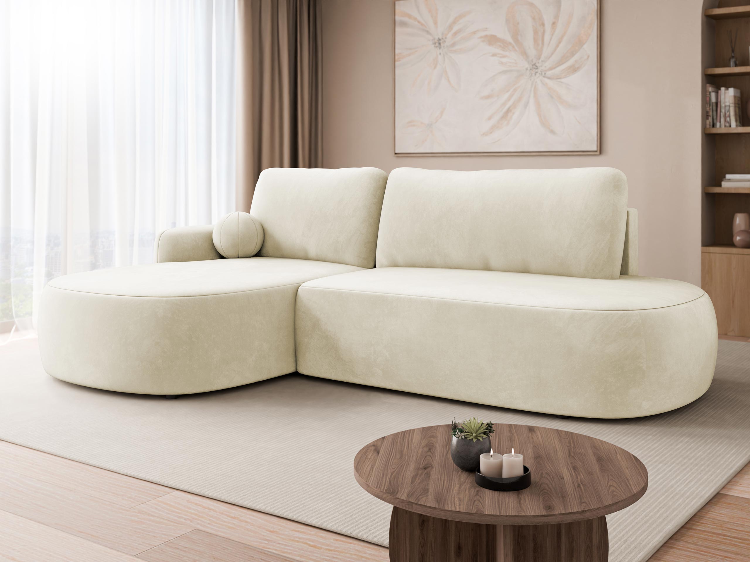 Hjørnesofa Comfivo 601 (Magic Velvet 2250)
