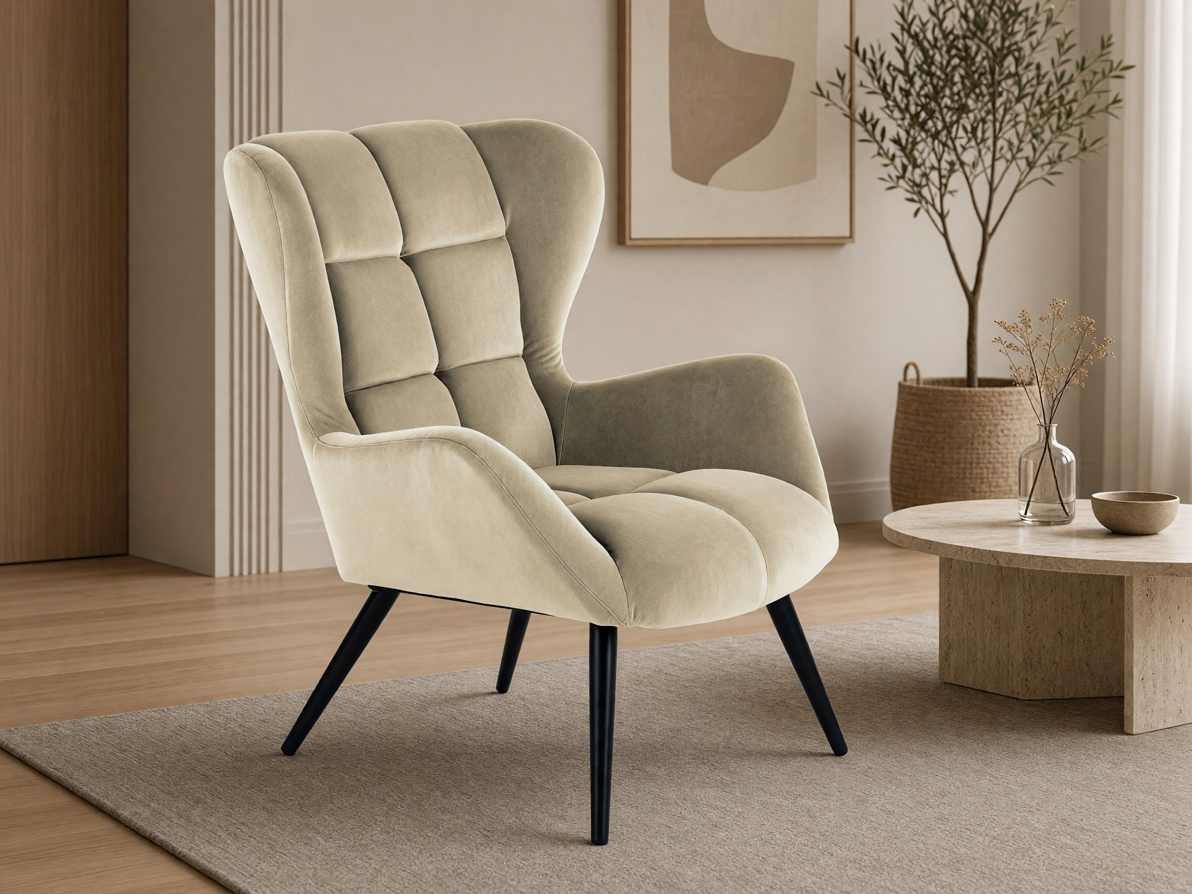 Lænestol Houston 1079 (Beige)