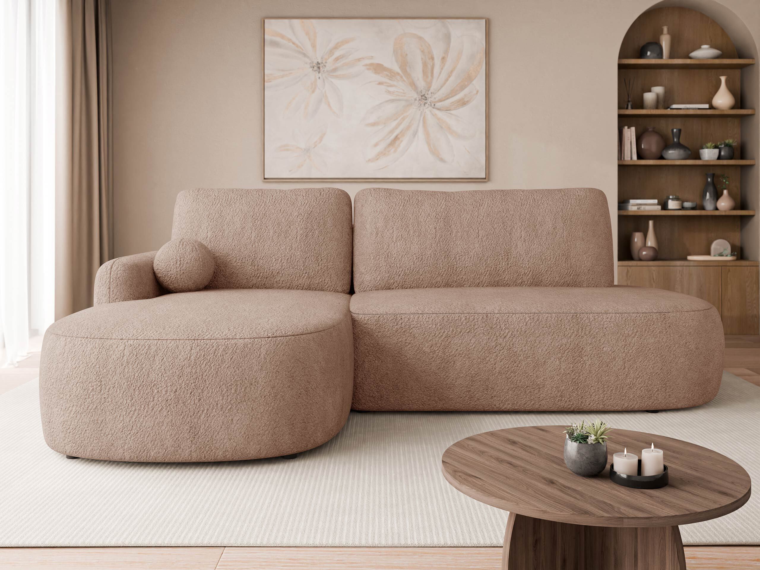 Hjørnesofa Comfivo 601 (Coral 45)