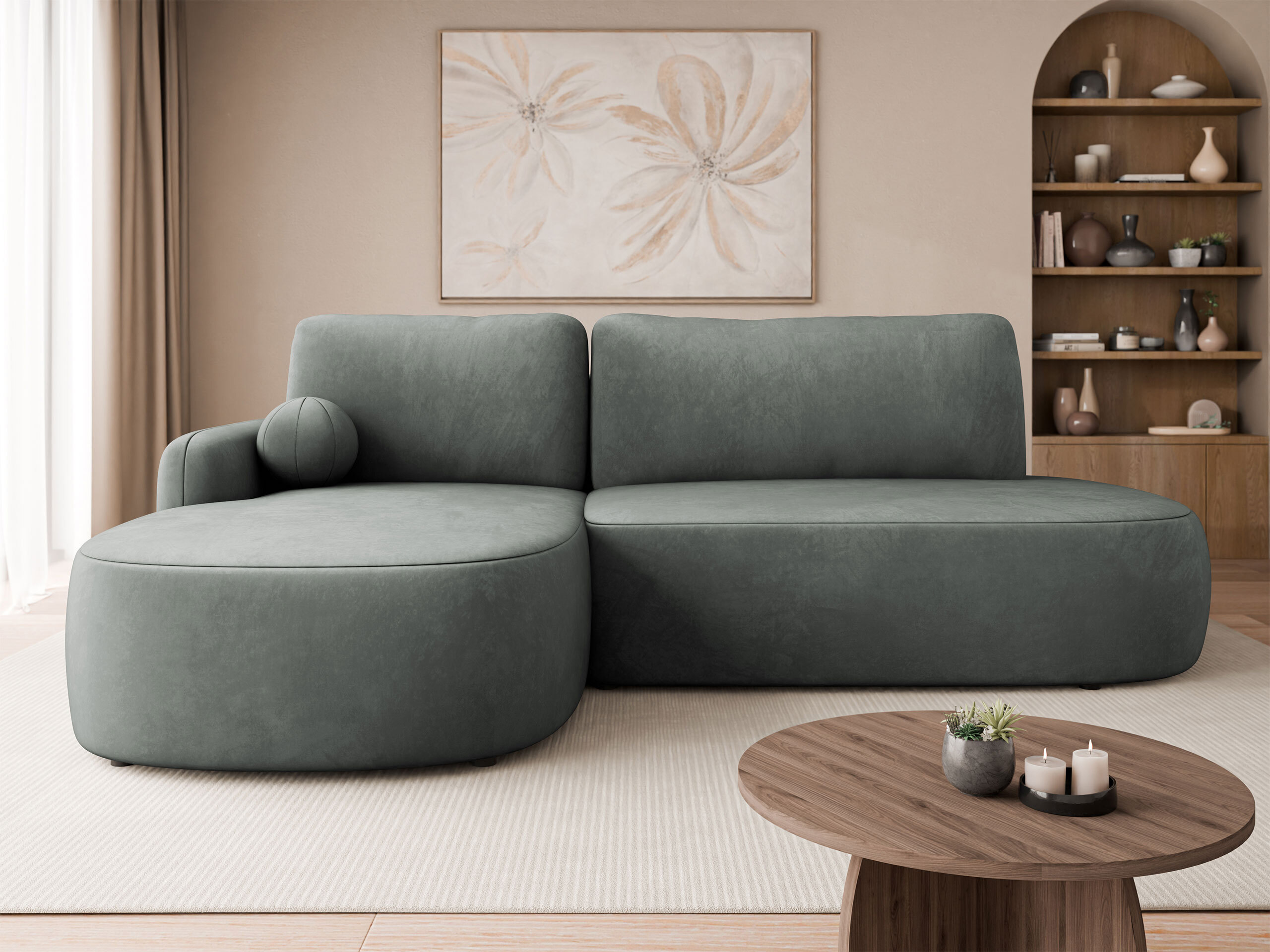 Hjørnesofa Comfivo 601 (Magic Velvet 2217)