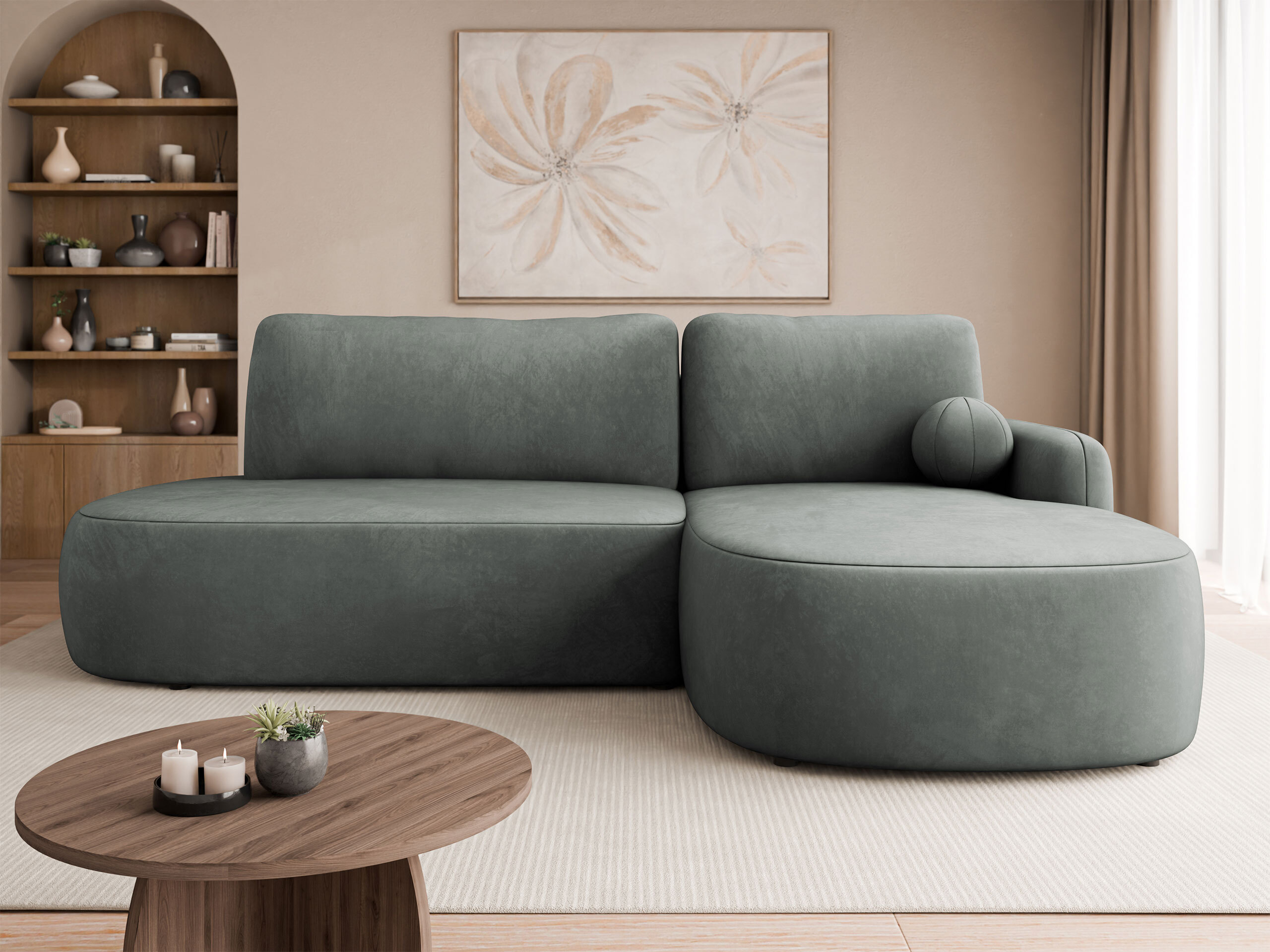 Hjørnesofa Comfivo 601 (Magic Velvet 2217)
