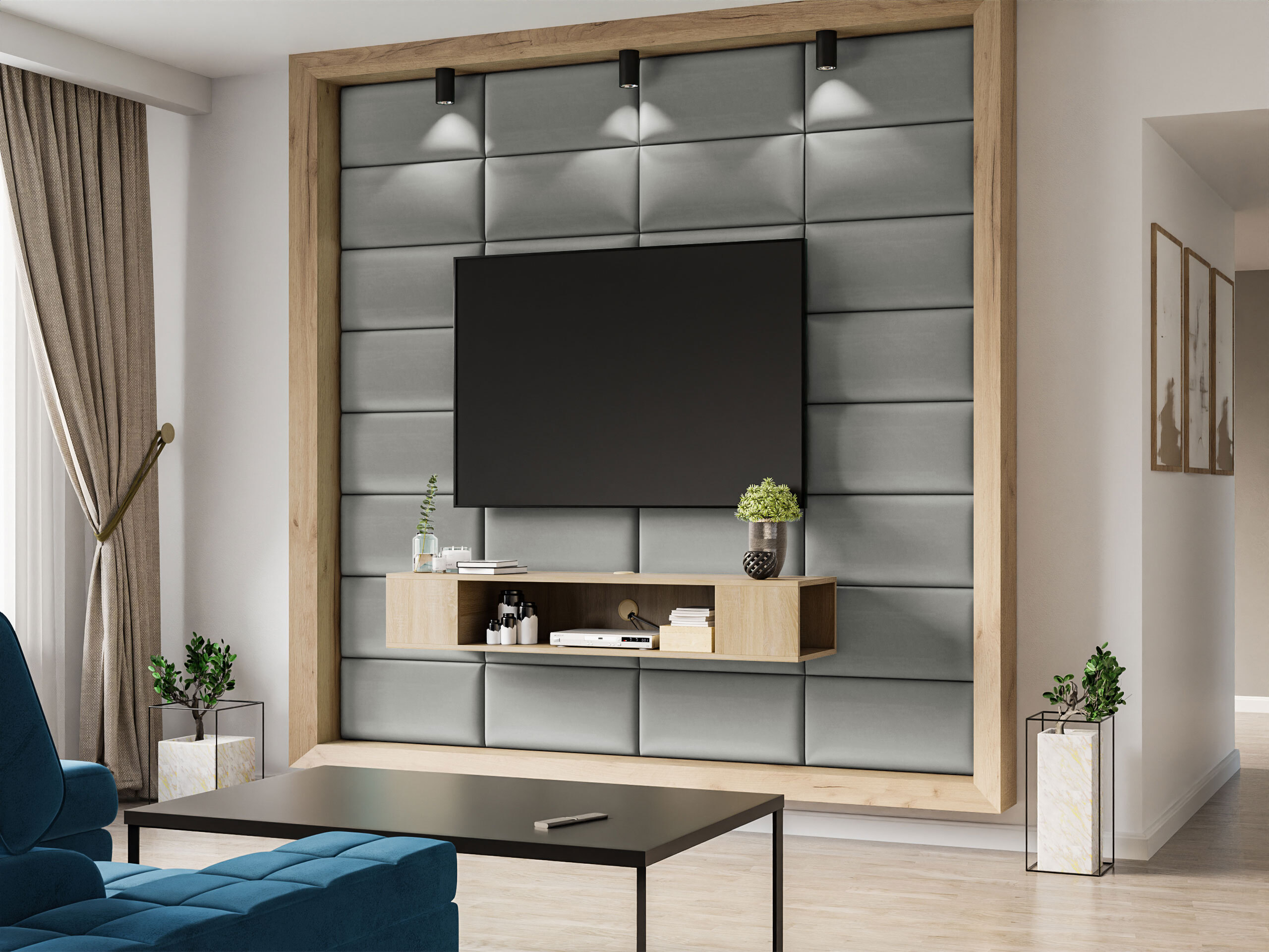 Blødt vægpanel Comfivo Ovis (Polo 894) (60x30)