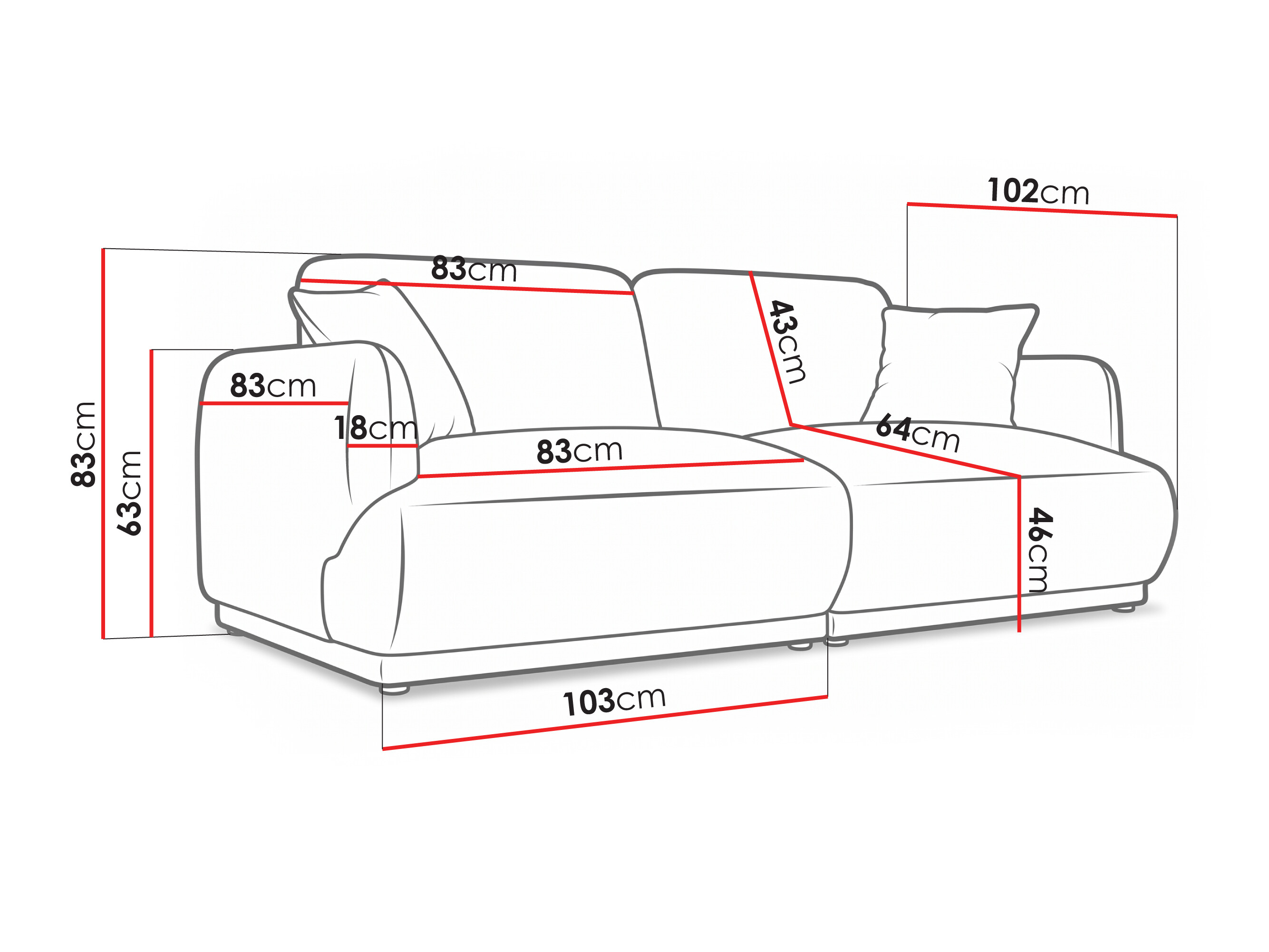 Sofa Cavfeni 101 (Lincoln 86)