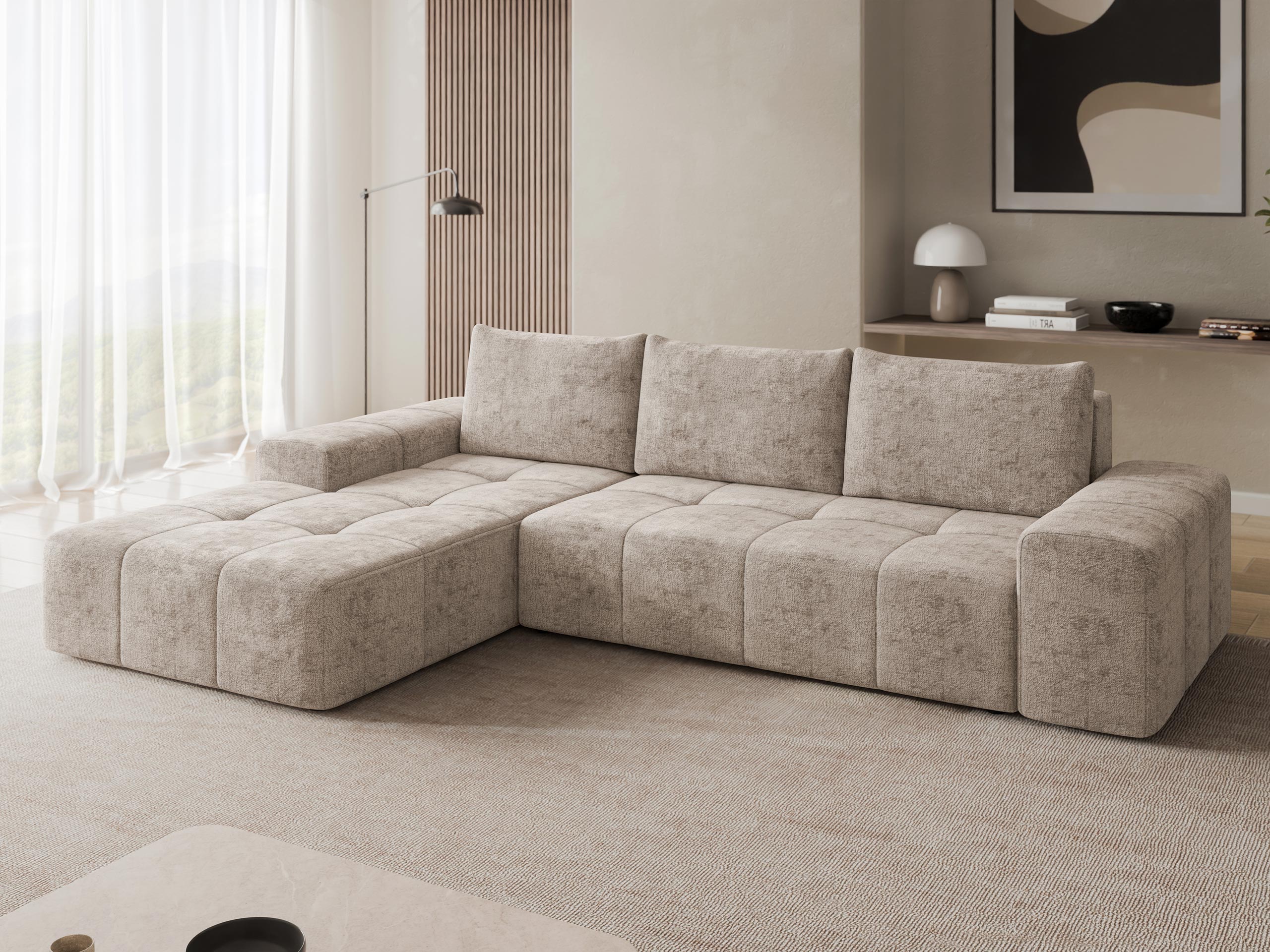Hjørnesofa Comfivo Origor I (Milky 80)