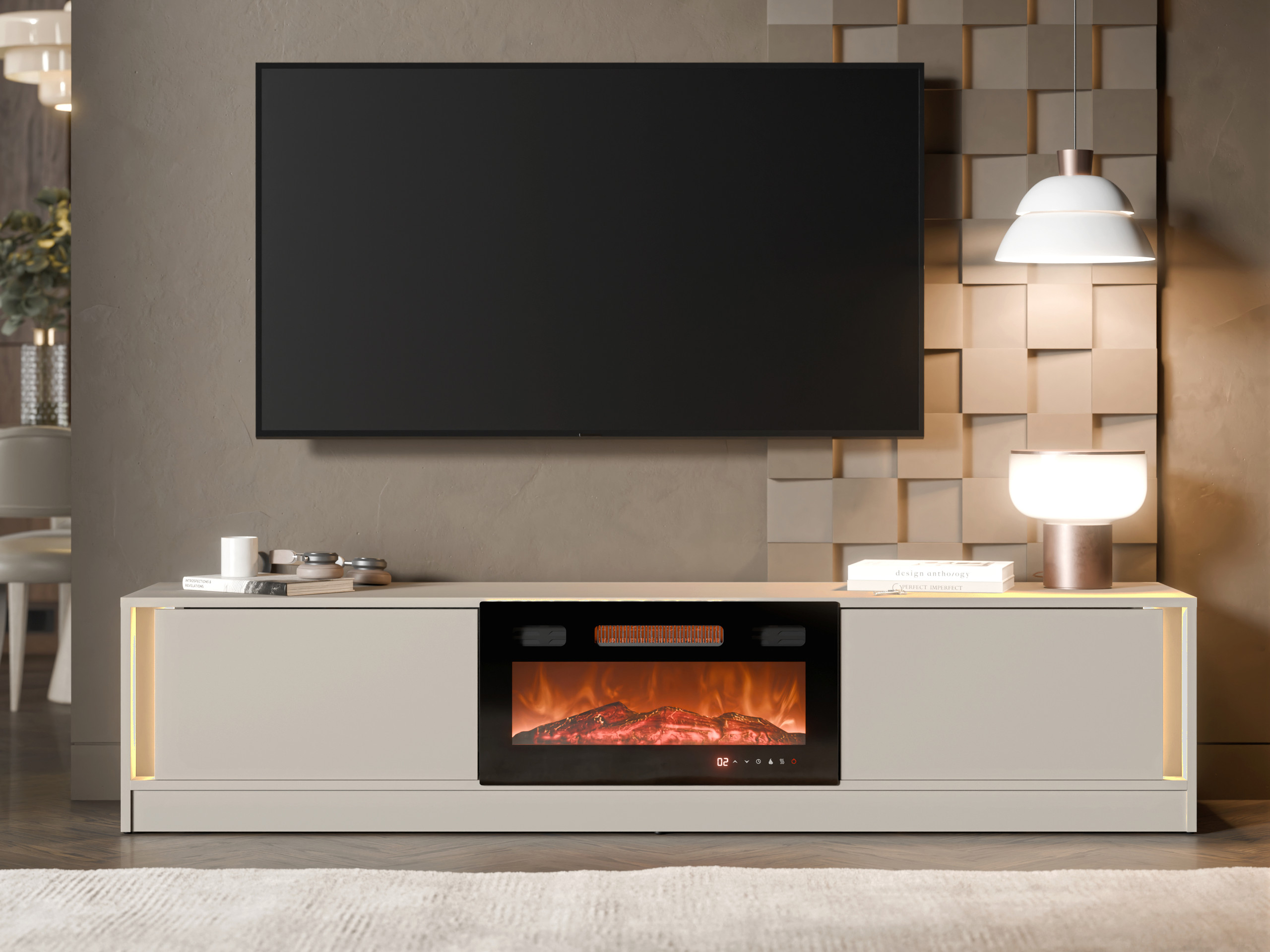 TV-bord Charlotte 217 (Kashmir)