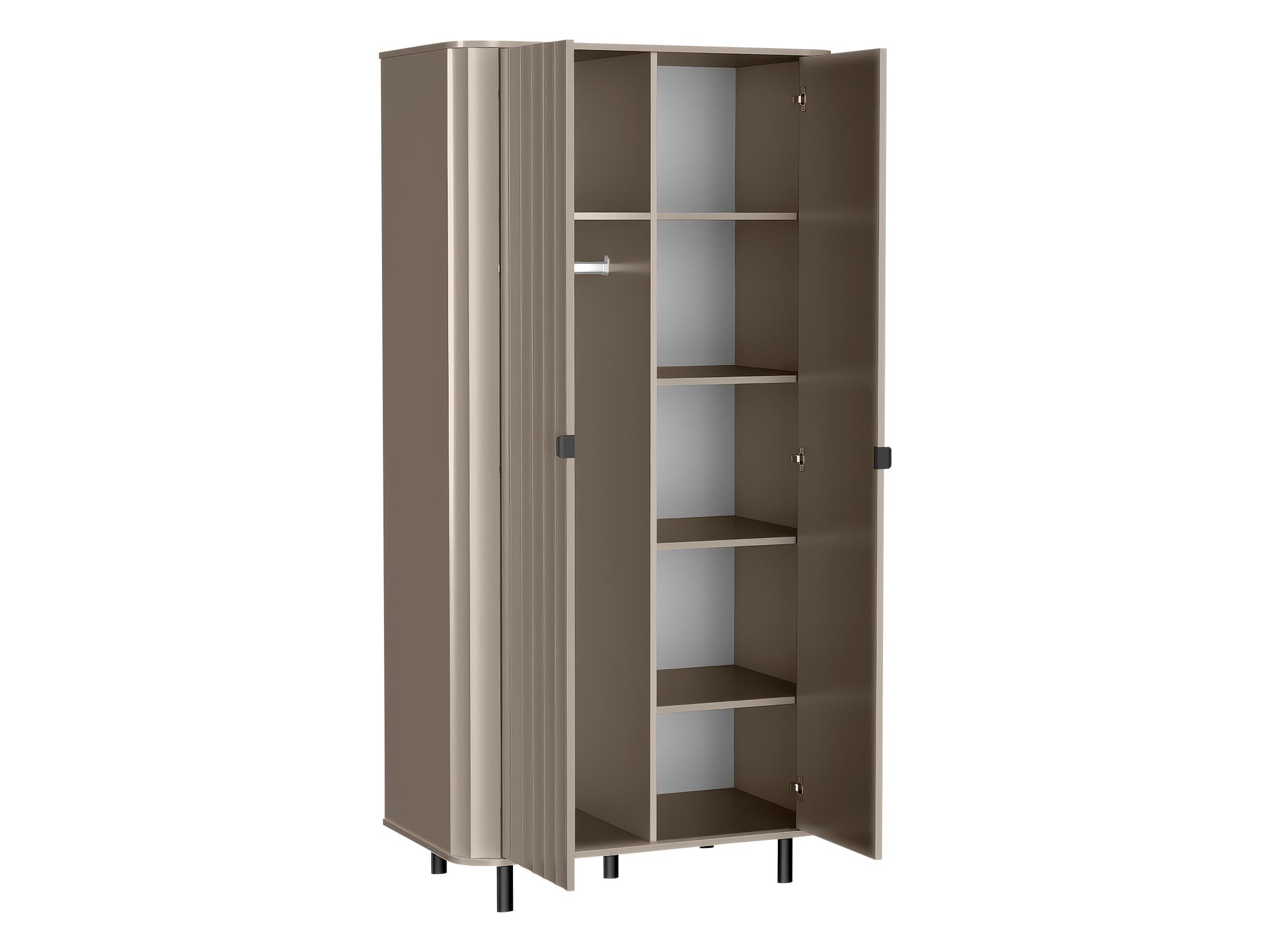 Garderobeskab Larala 108 (Grå beige)